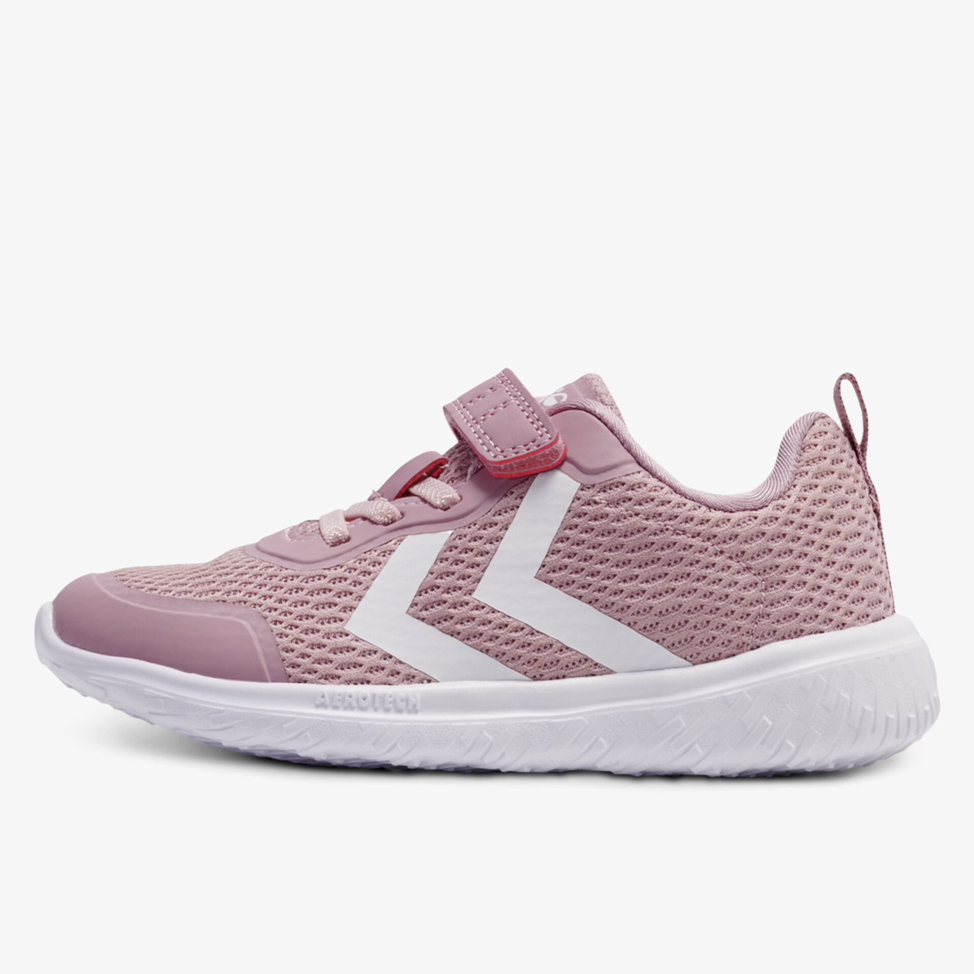 leichter Sneaker mit atmungsaktivem Mesh und flexibler rutschfester Sohle in seitlicher Ansicht