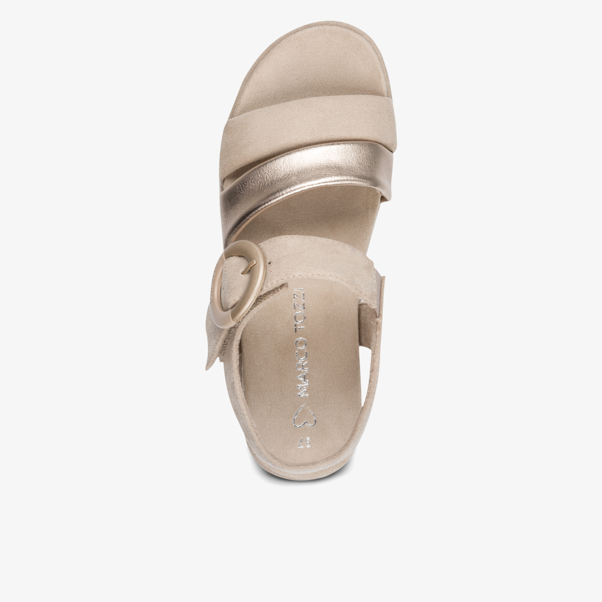 Bequeme Sandale mit verstellbarer Schnalle und weichem Material, ideale Passform für angenehmen Tragekomfort