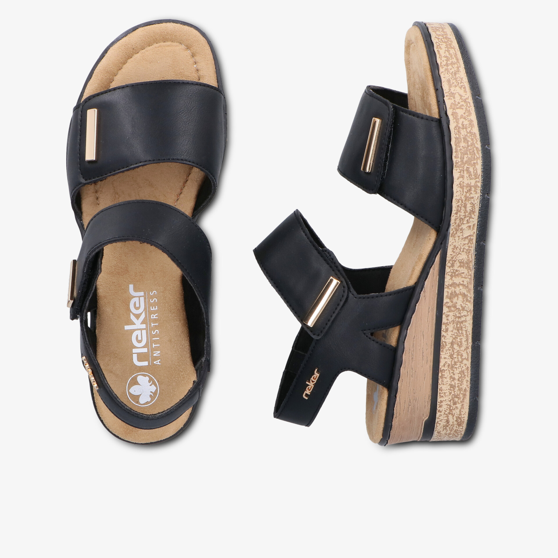 Bequeme Sandalen mit verstellbaren Riemen und gepolsterter Innensohle für ganztägigen Tragekomfort