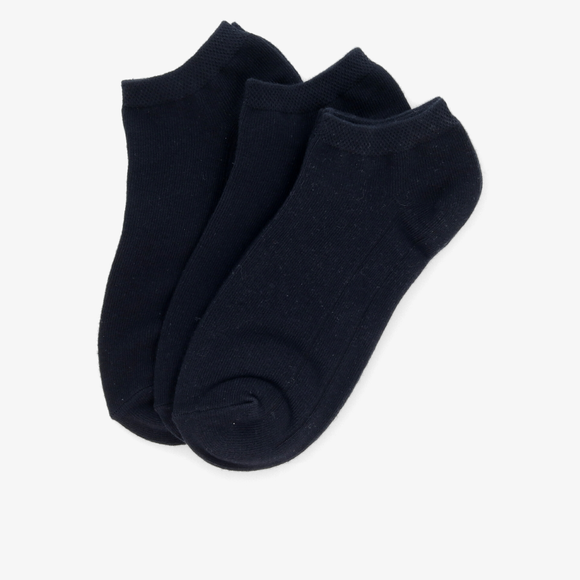 Kurzsocken in klassischem Schwarz, komfortabel und weich für täglichen Tragekomfort.