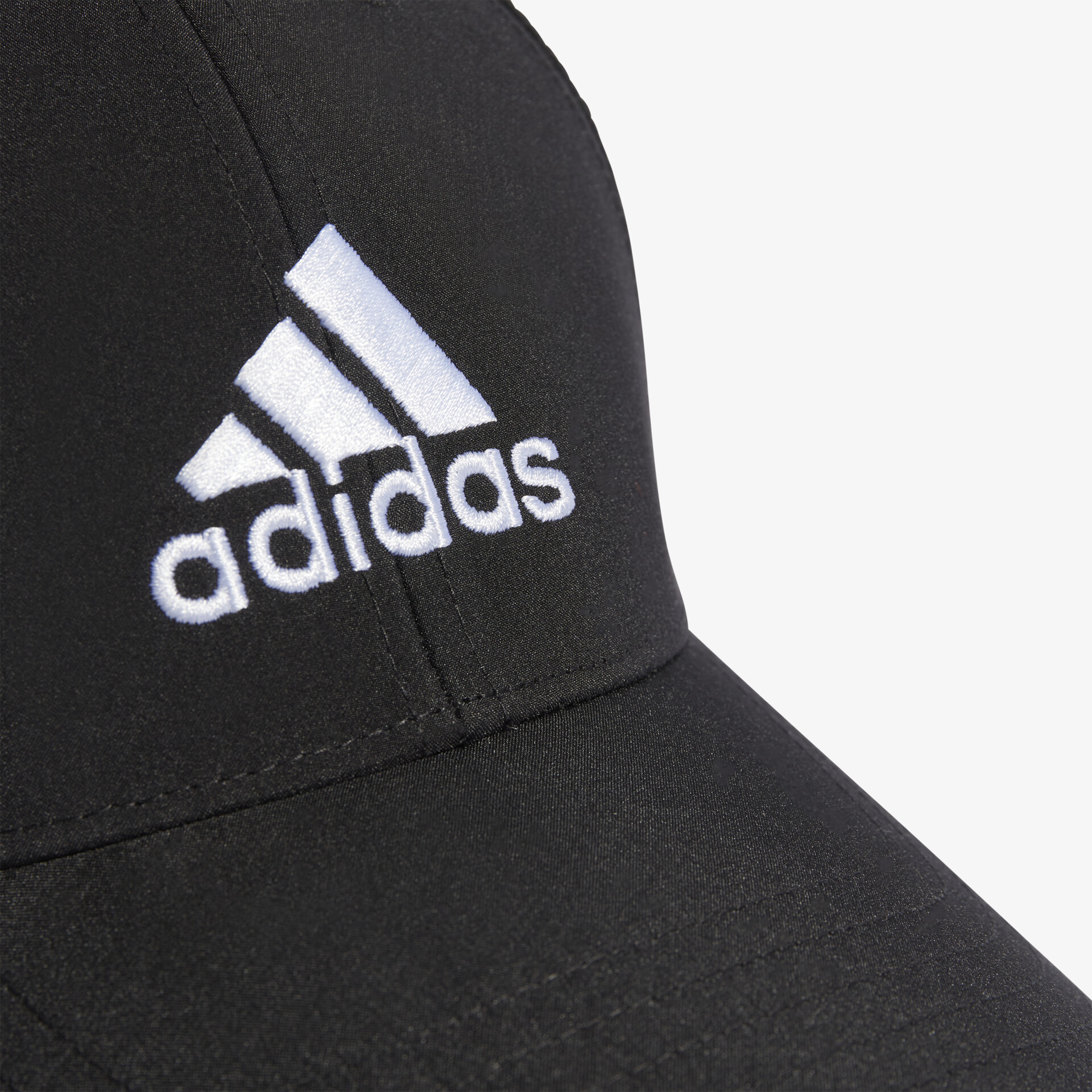 Schwarze Adidas-Kappe mit gesticktem Logo, stilvolles und sportliches Design für vielseitigen Einsatz