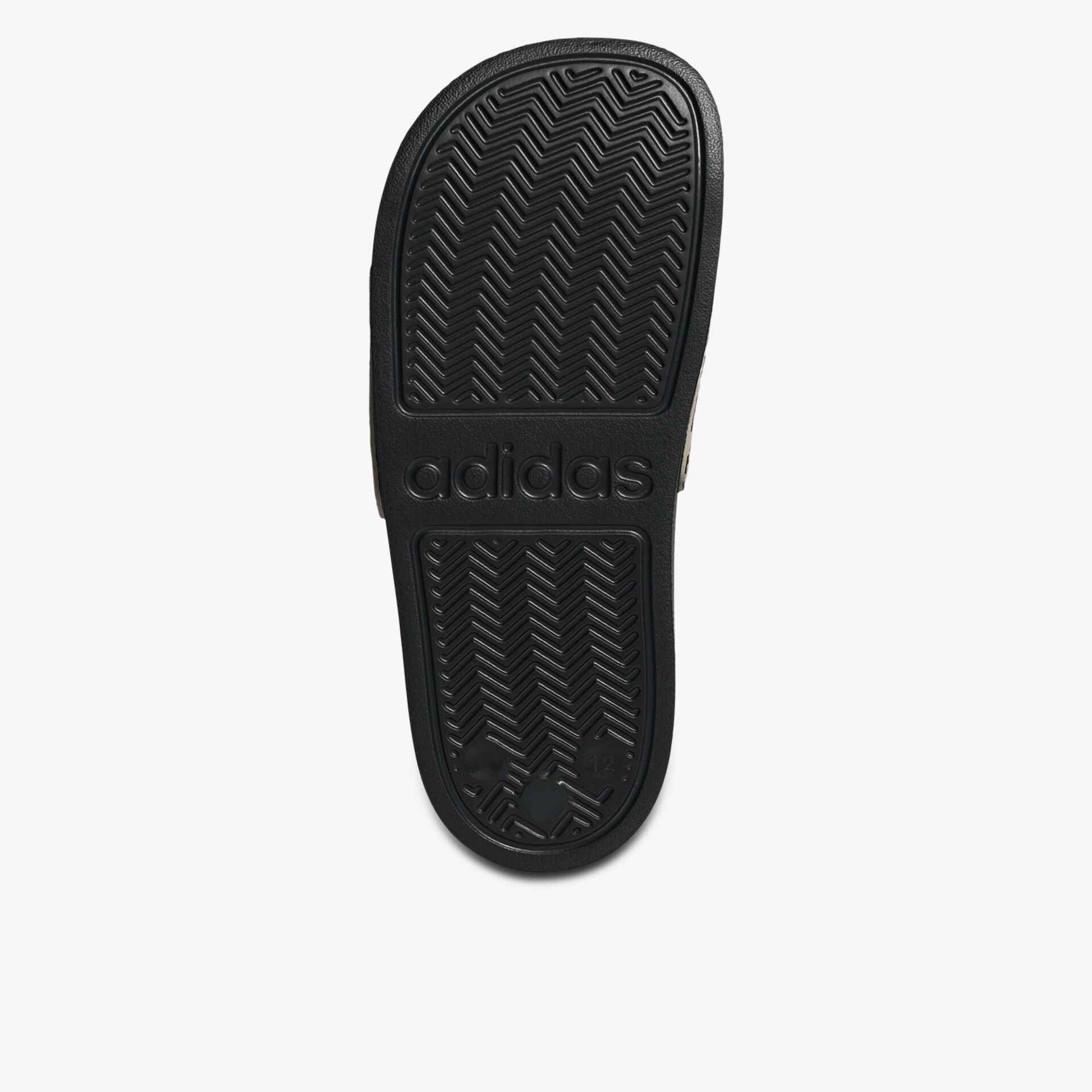 Schwarze Adidas Sohle mit rutschfestem Profil für optimalen Halt und Komfort bei jedem Schritt