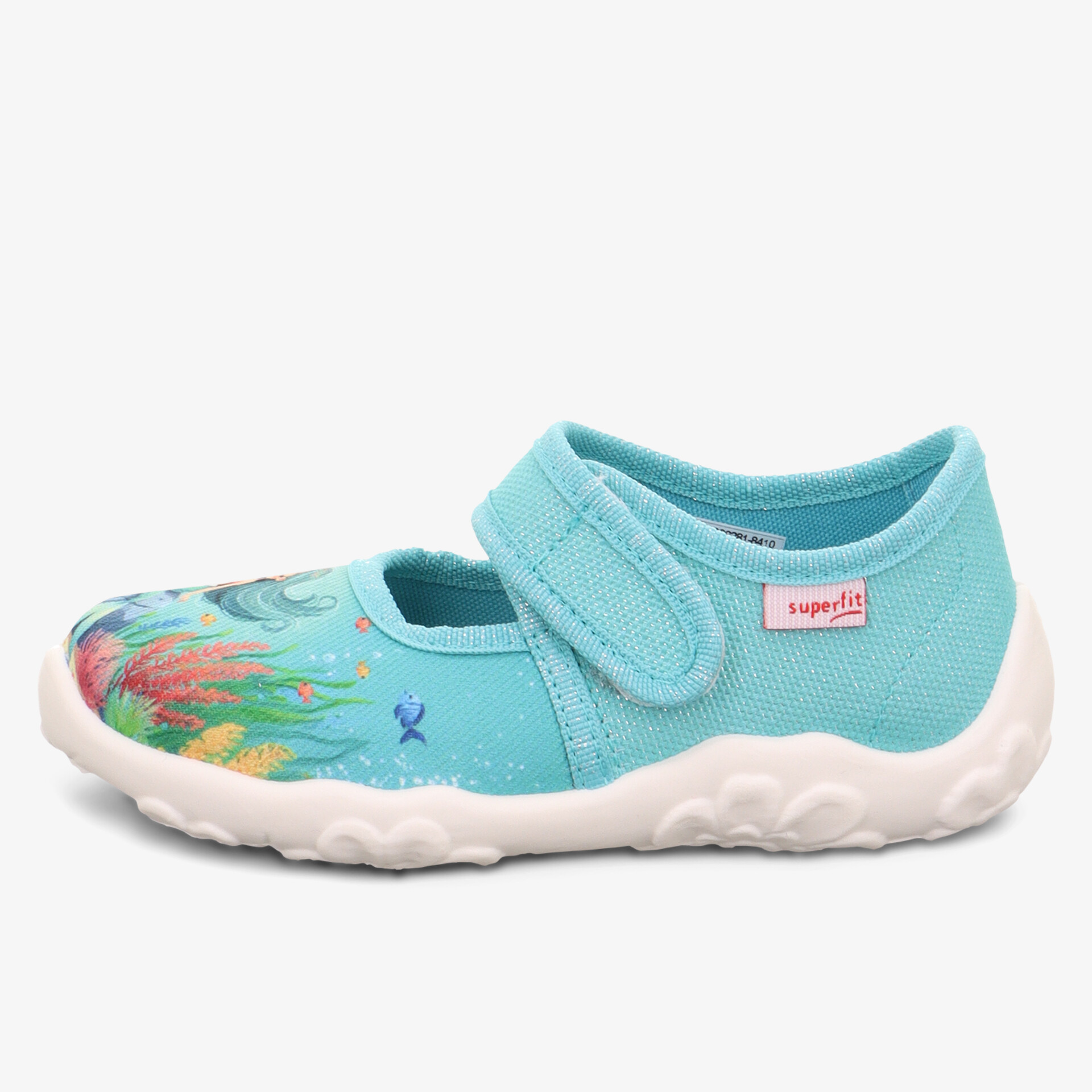 Leichter, flexibler Kinderschuh mit robustem Klettverschluss und rutschfester Sohle für sicheren Halt