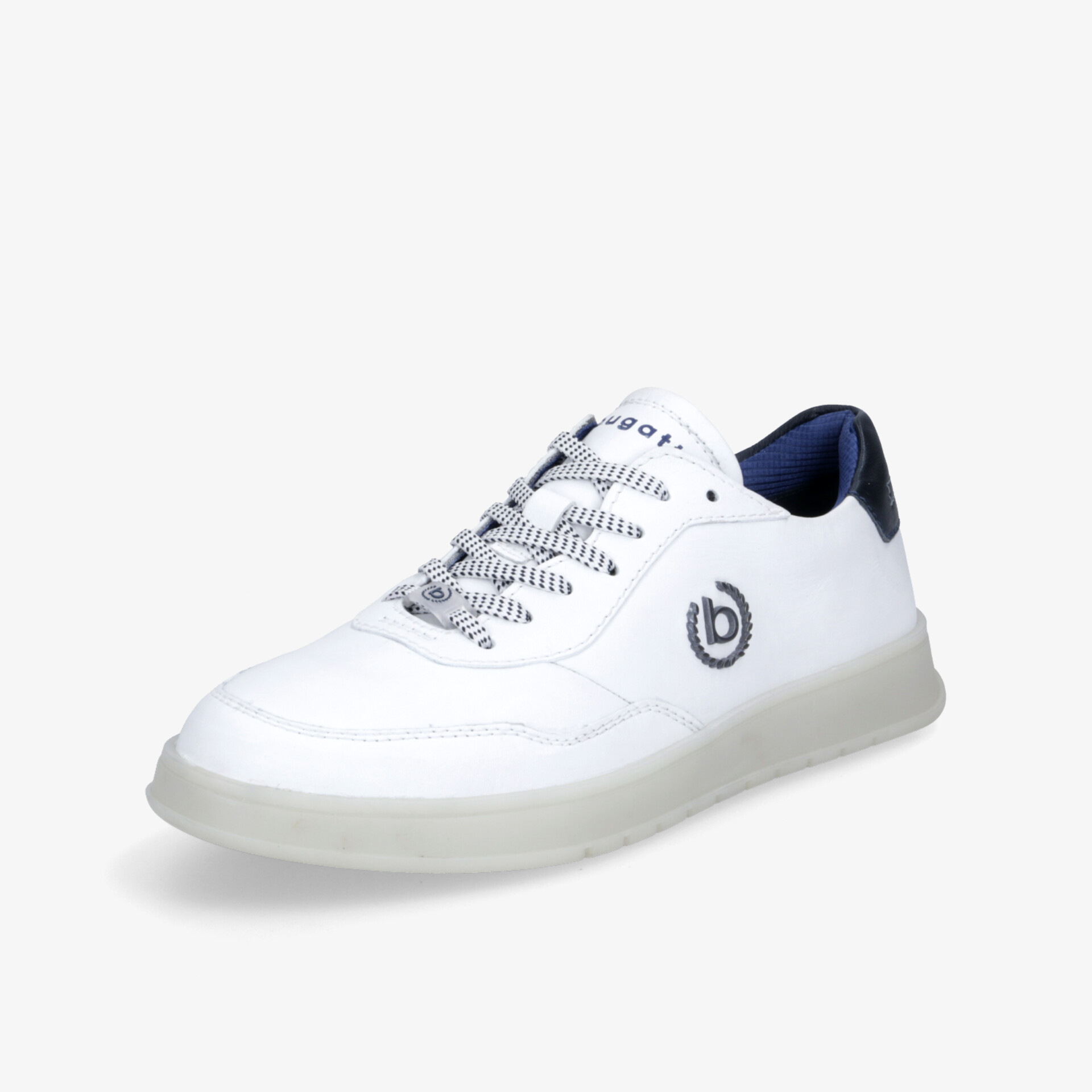 Moderner weißer Sneaker mit komfortabler Schnürung und langlebiger Sohle für sportlichen Stil und optimalen Tragekomfort