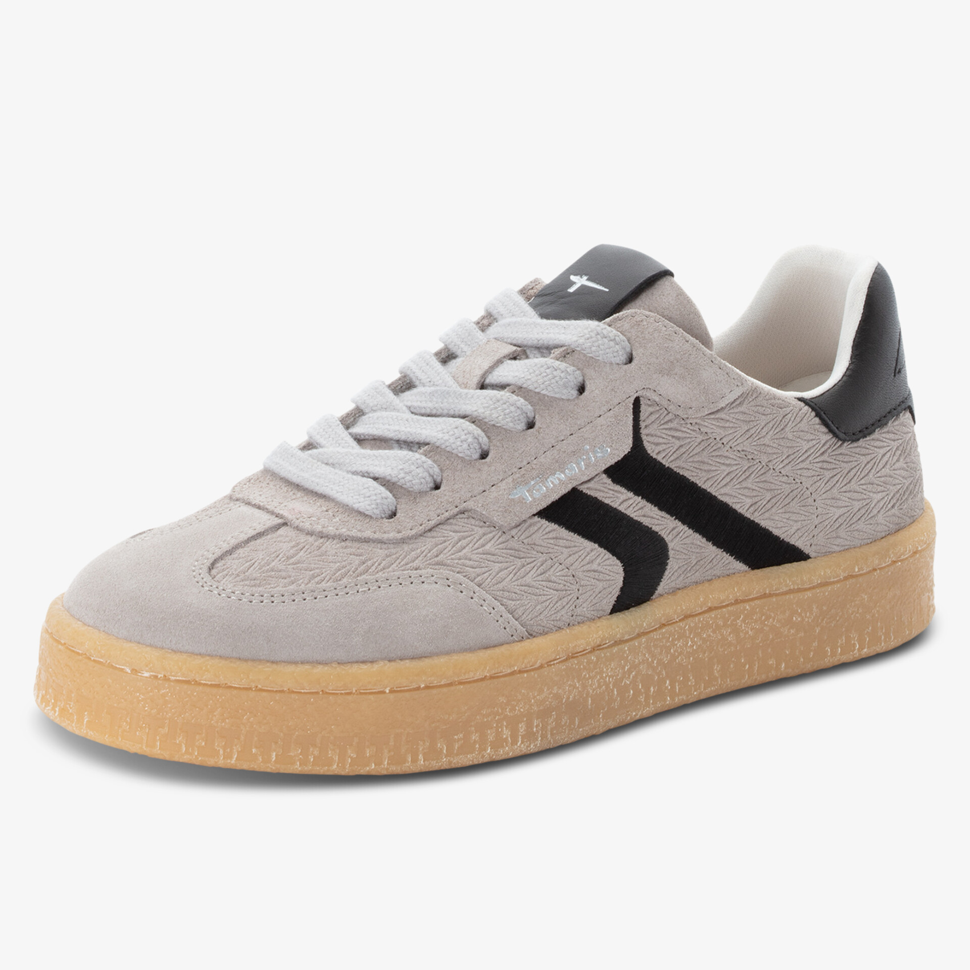 Leichter Sneaker mit robustem Sohlenprofil und moderner Schnürung in dezentem Design