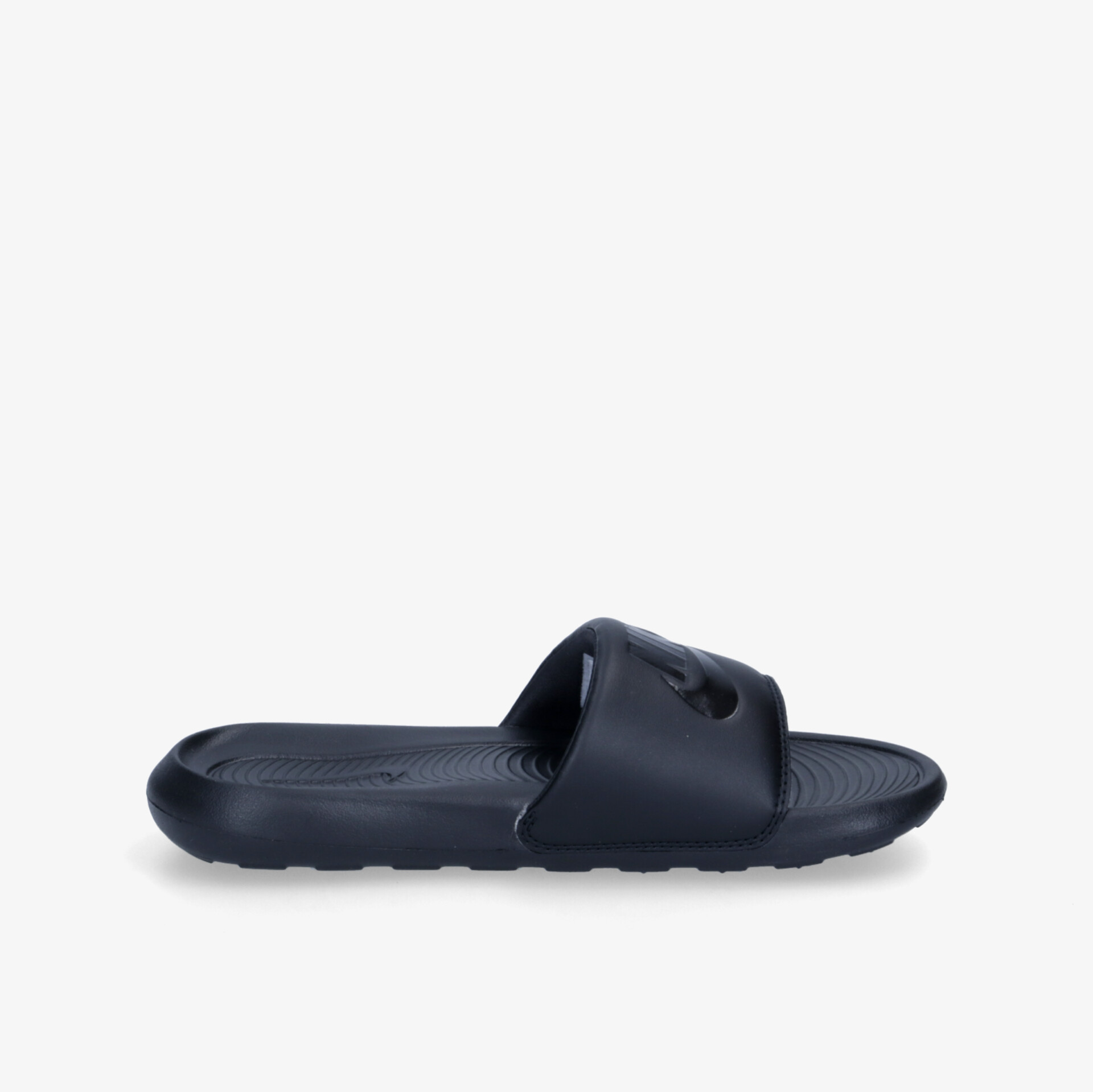 Bequeme und stilvolle blaue Slides mit ergonomischer Form und strapazierfähiger Sohle.