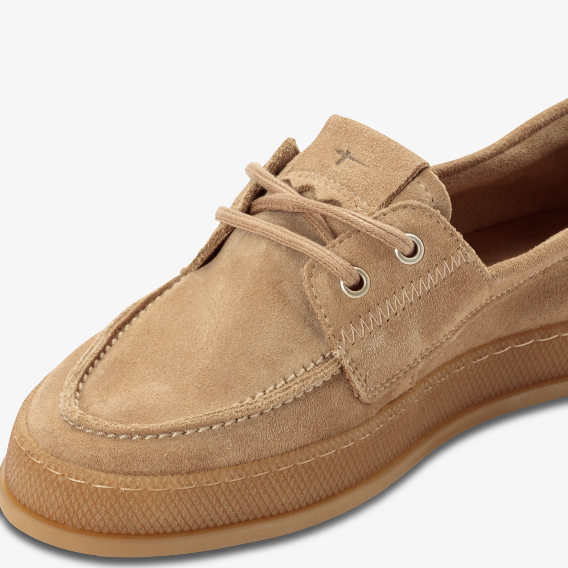 Eleganter Wildlederschuh mit griffiger Sohle und robuster Verarbeitung