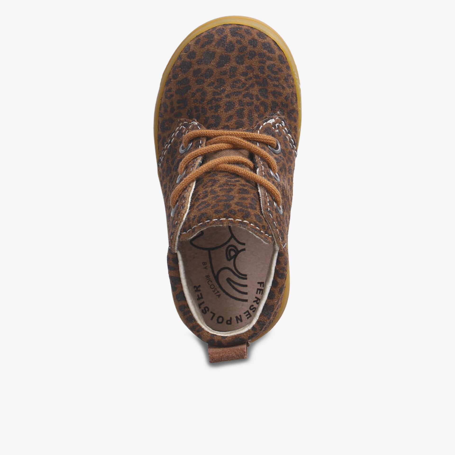 Robuster brauner Lederschuh mit Schnürung, komfortabel und elegant für den Alltag