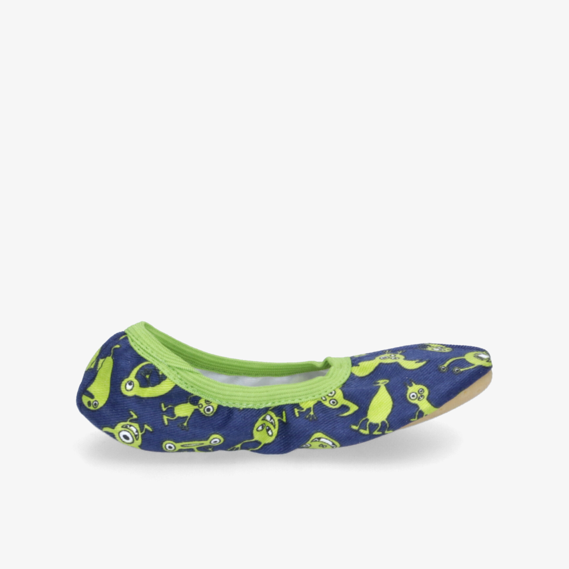 Bunter Ballerina-Schuh mit lustigem Muster und bequemem Sitz für den Alltag