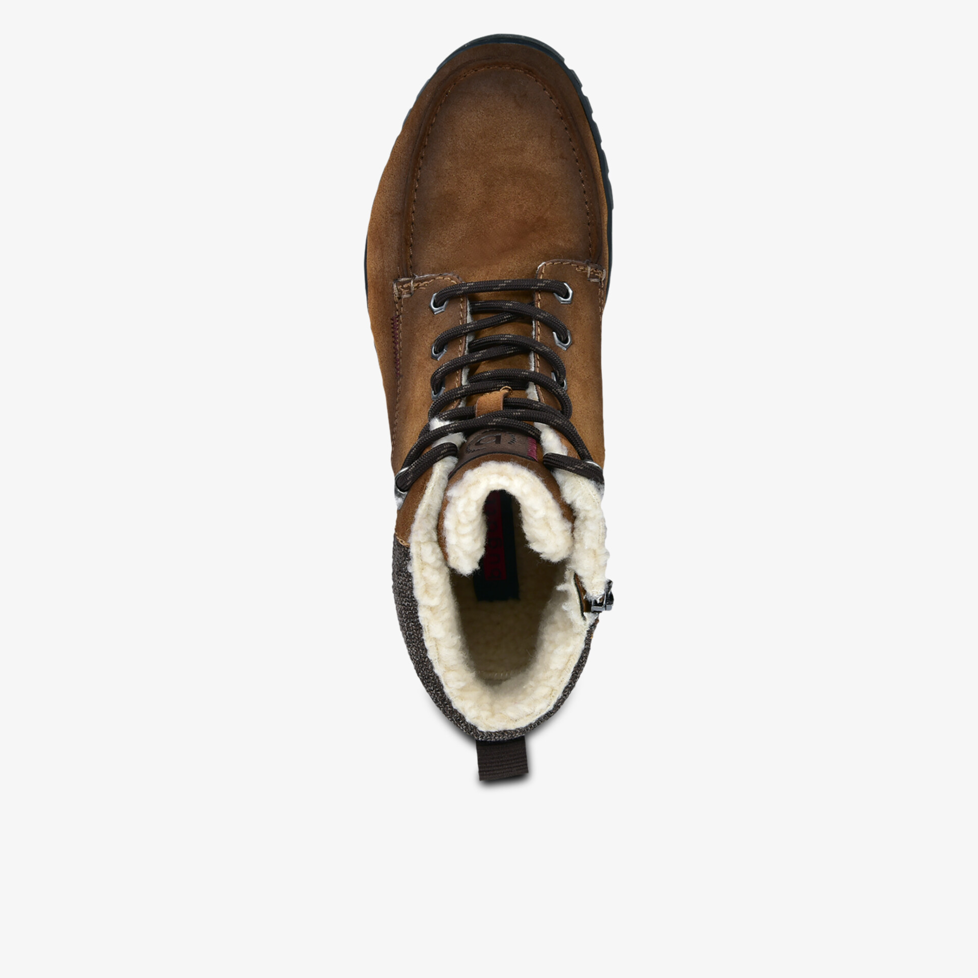 Warmer winterlicher Stiefel mit robuster rutschfester Sohle und komfortabler Polsterung