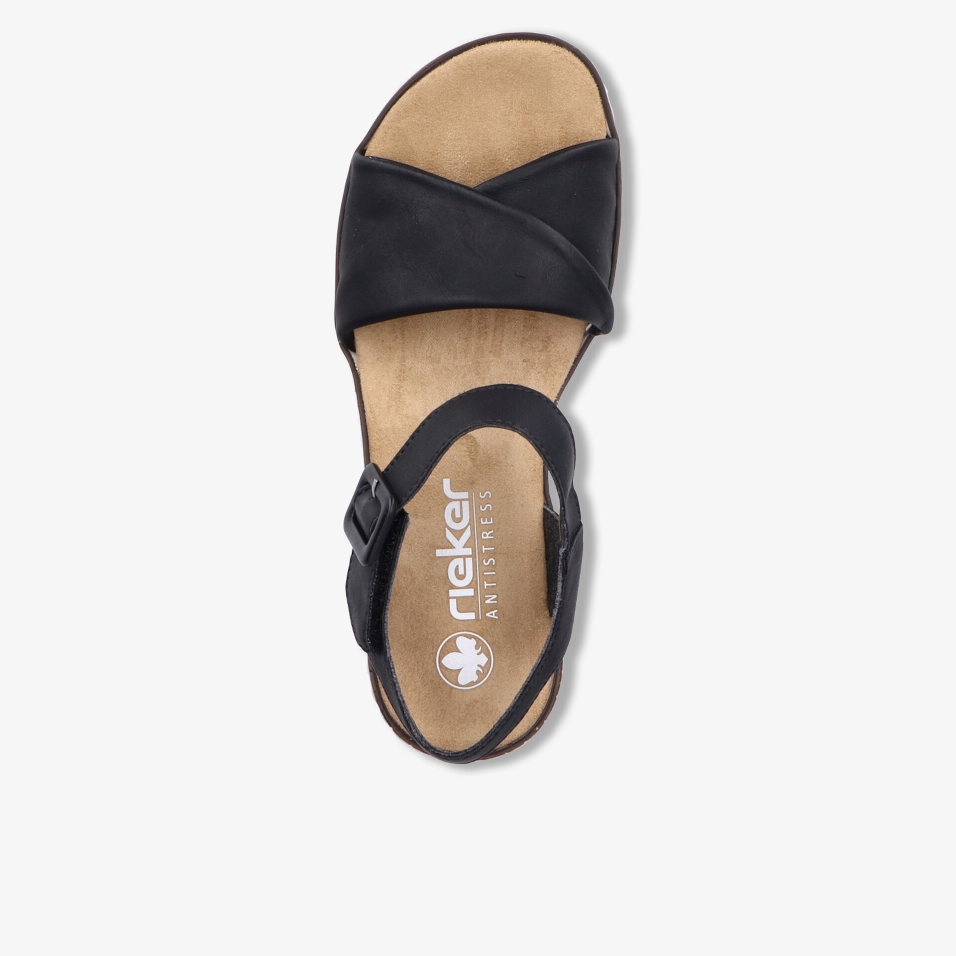 Bequeme Sandale mit weichem Fußbett und verstellbarem Riemen für optimalen Halt