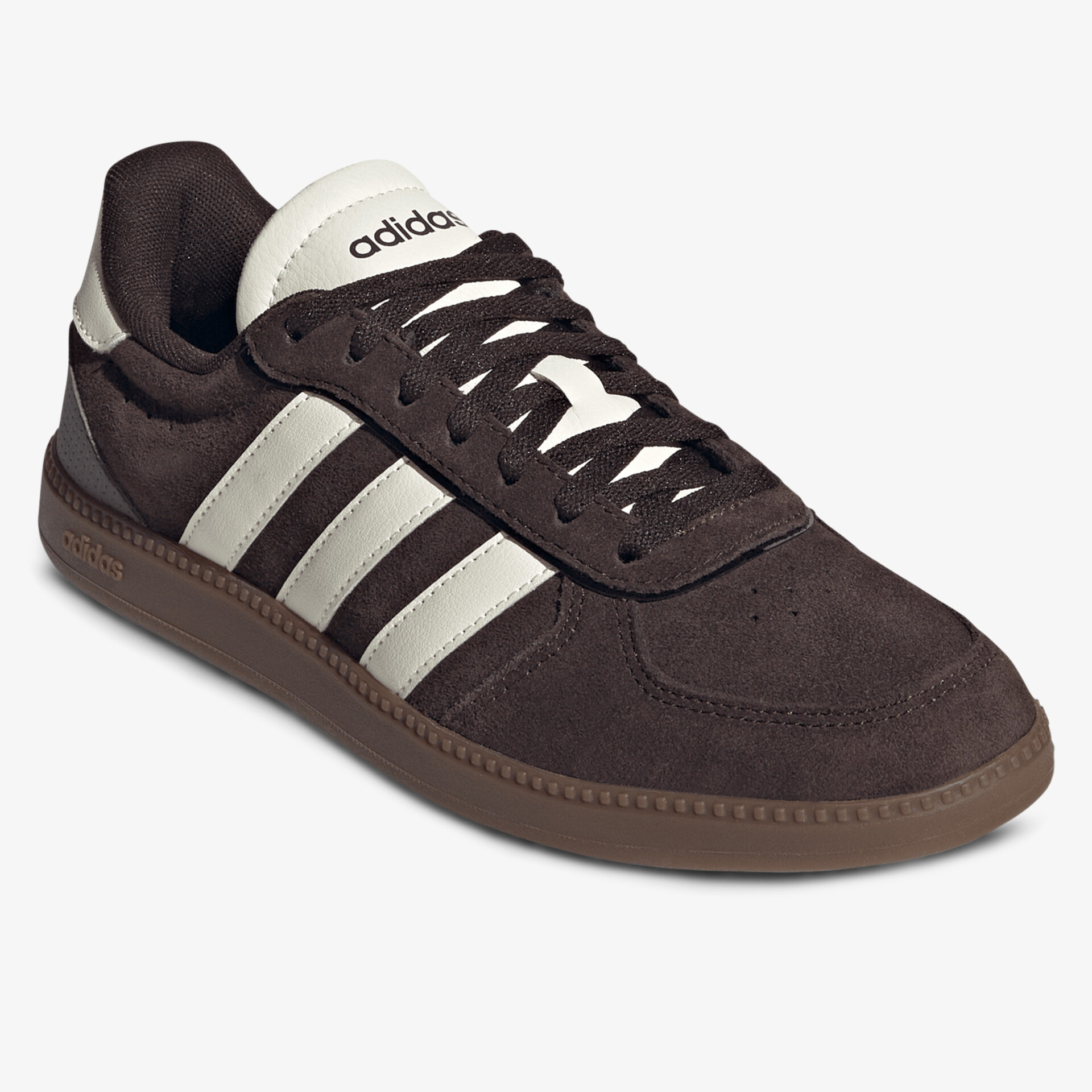 Schwarzer Sneaker mit weißen Streifen, sportliches Design und robustem Obermaterial, ideale Alltagswahl