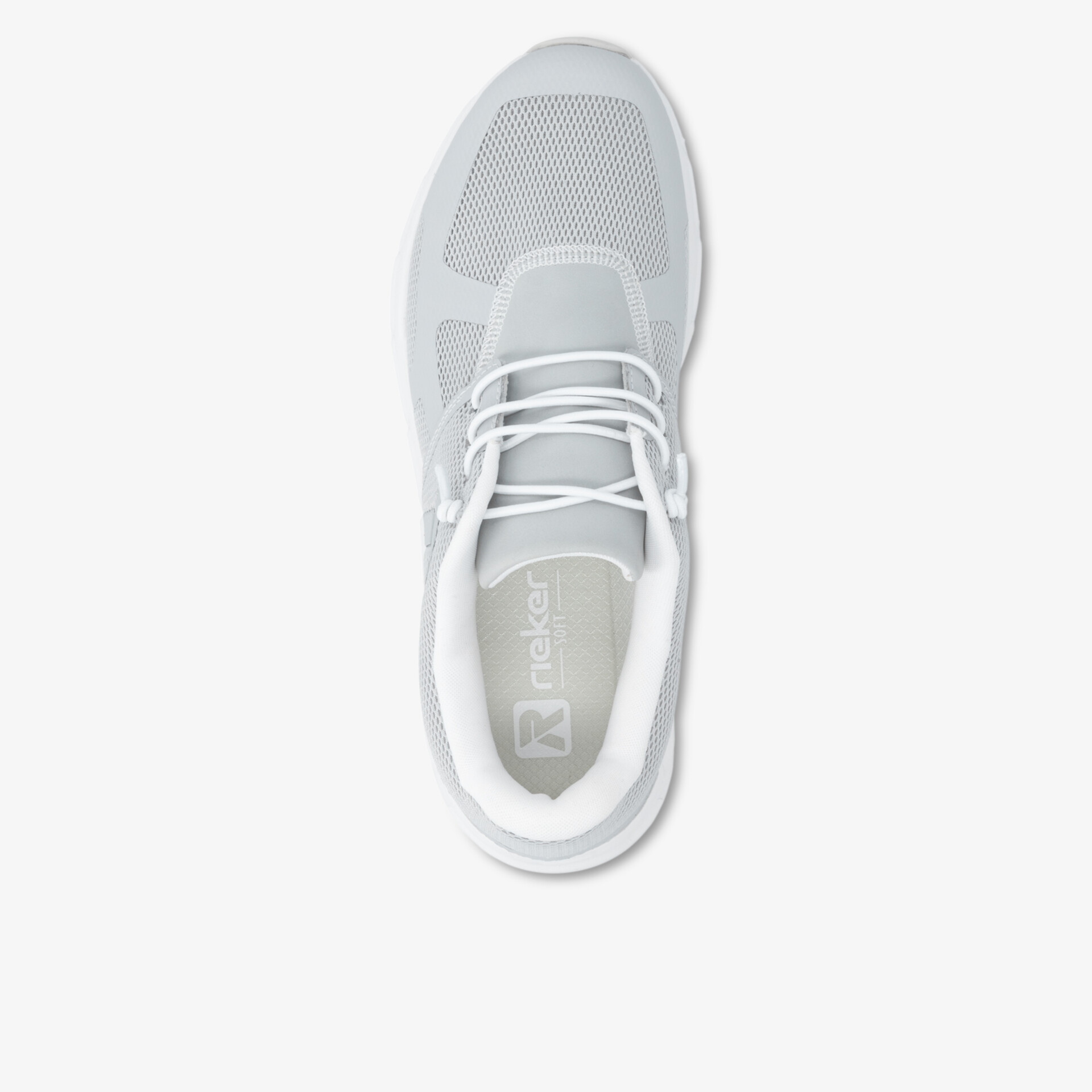 Leichter, atmungsaktiver Sneaker mit sportlichem Design und bequemer Passform in Draufsicht