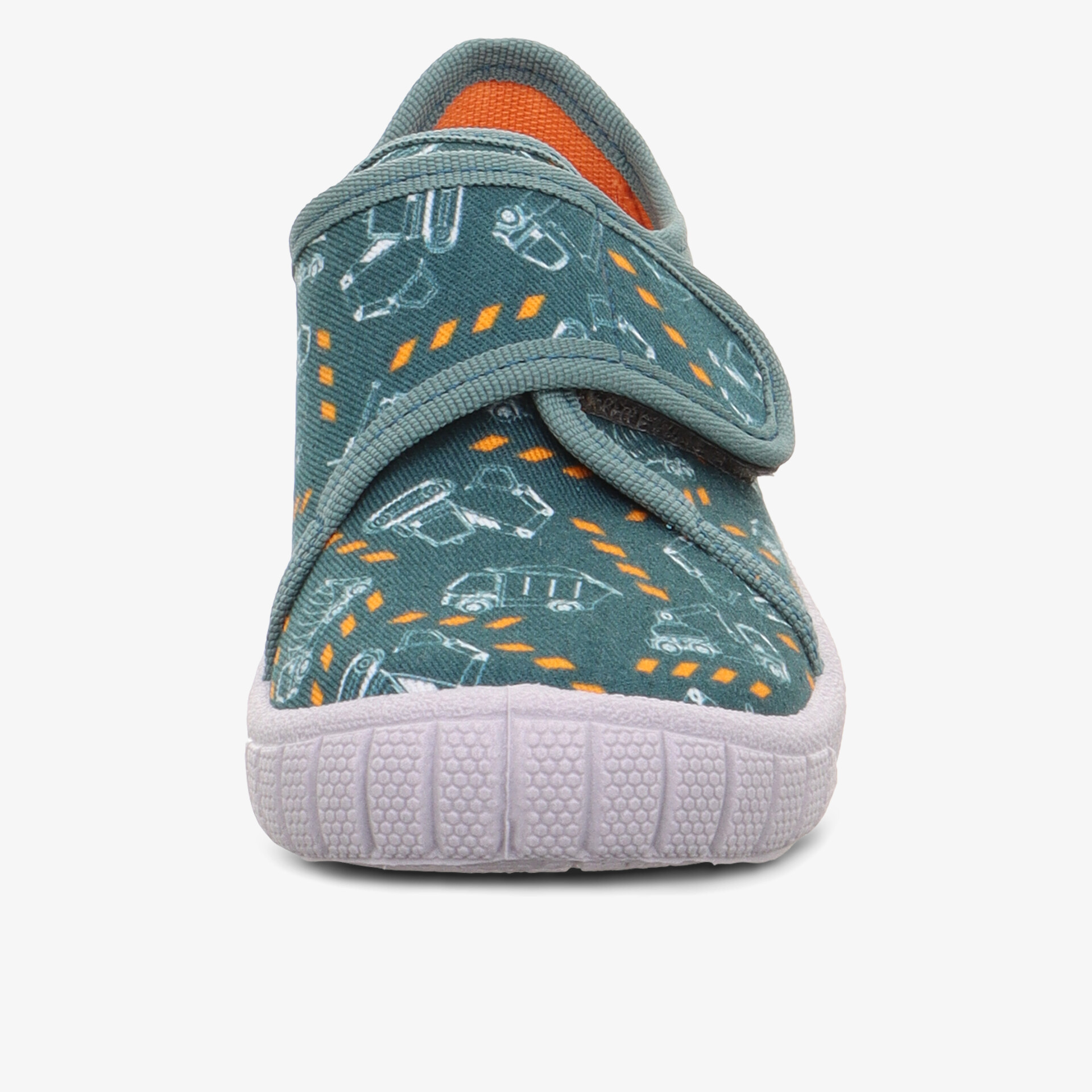 Bequemer Schuh mit praktischem Klettverschluss für flexiblen und sicheren Halt, weiche rutschfeste Sohle