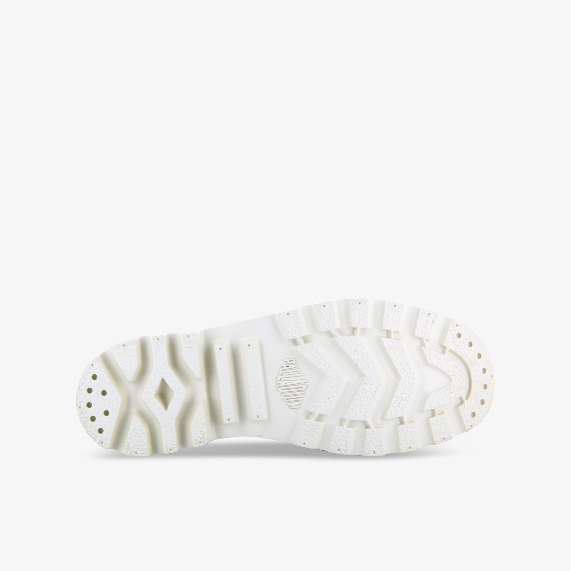 Robuste, rutschfeste Schuhsohle mit starkem Profil für optimalen Halt und lange Lebensdauer.