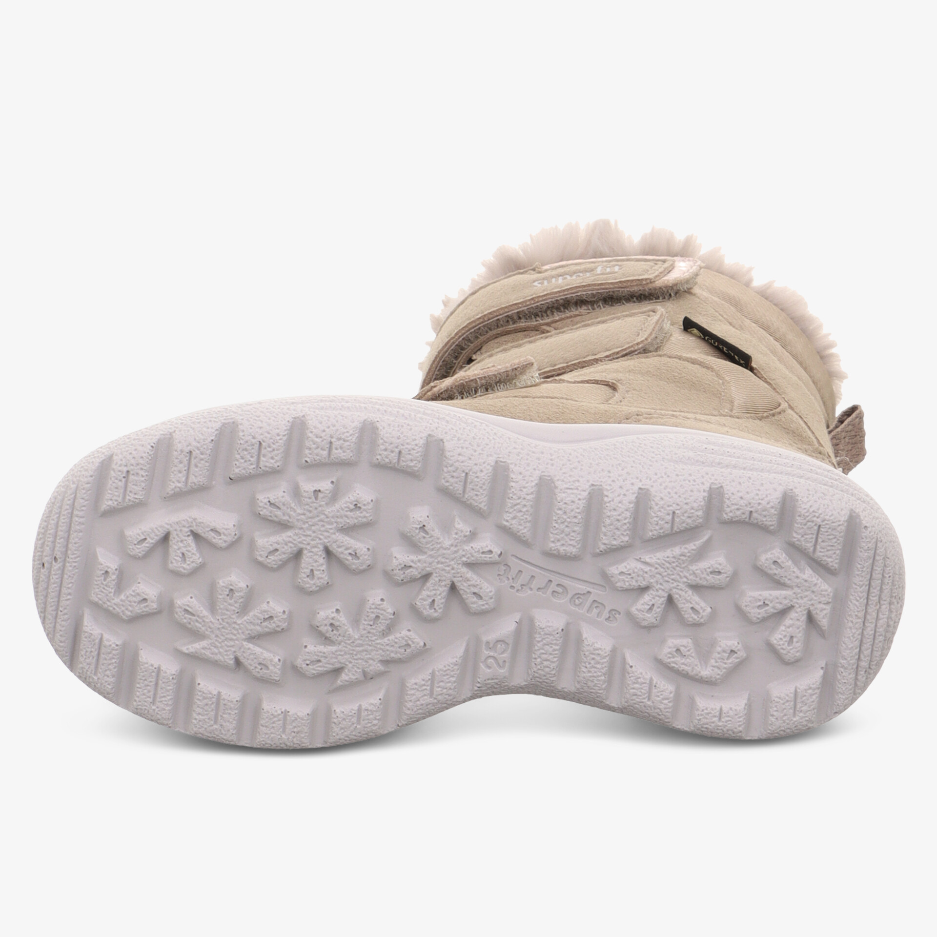 Warmer Winterstiefel mit robuster rutschfester Profilsohle für sicheren Halt bei kaltem Wetter