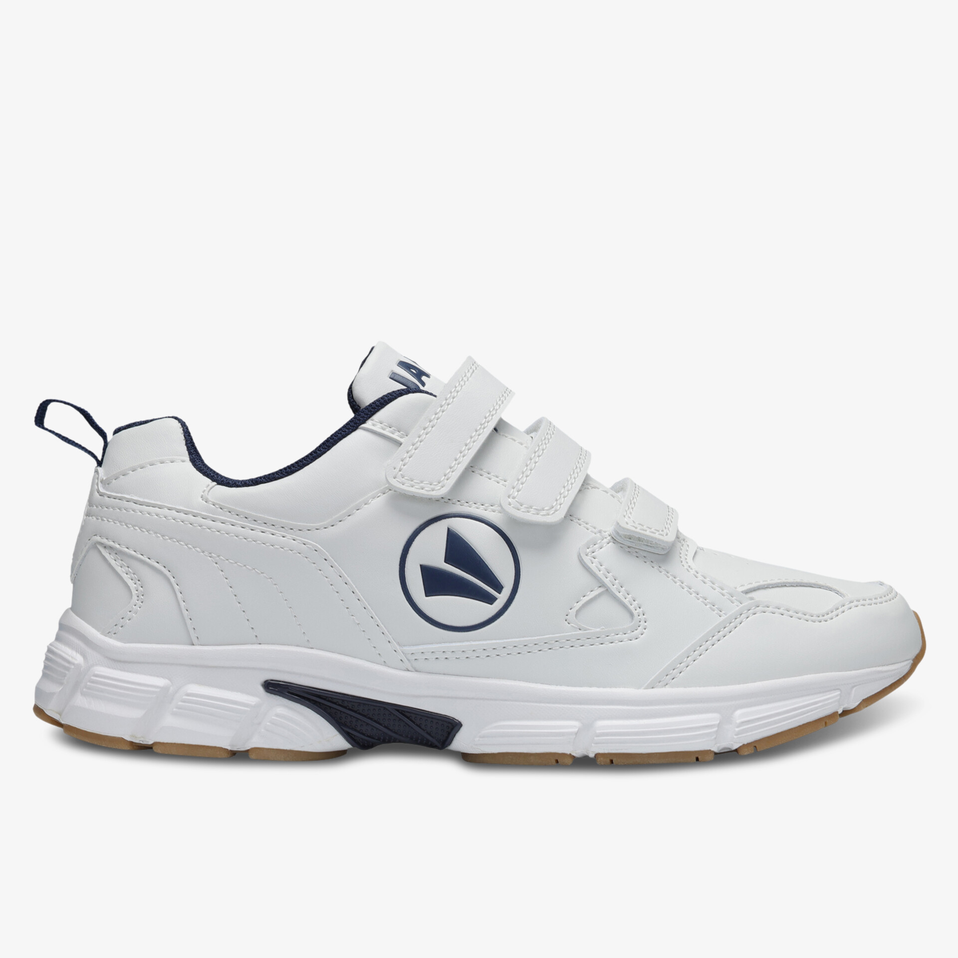 Bequemer sportlicher Schuh mit leichtem Material und rutschfester Sohle, ausgestattet mit zwei Klettverschlüssen