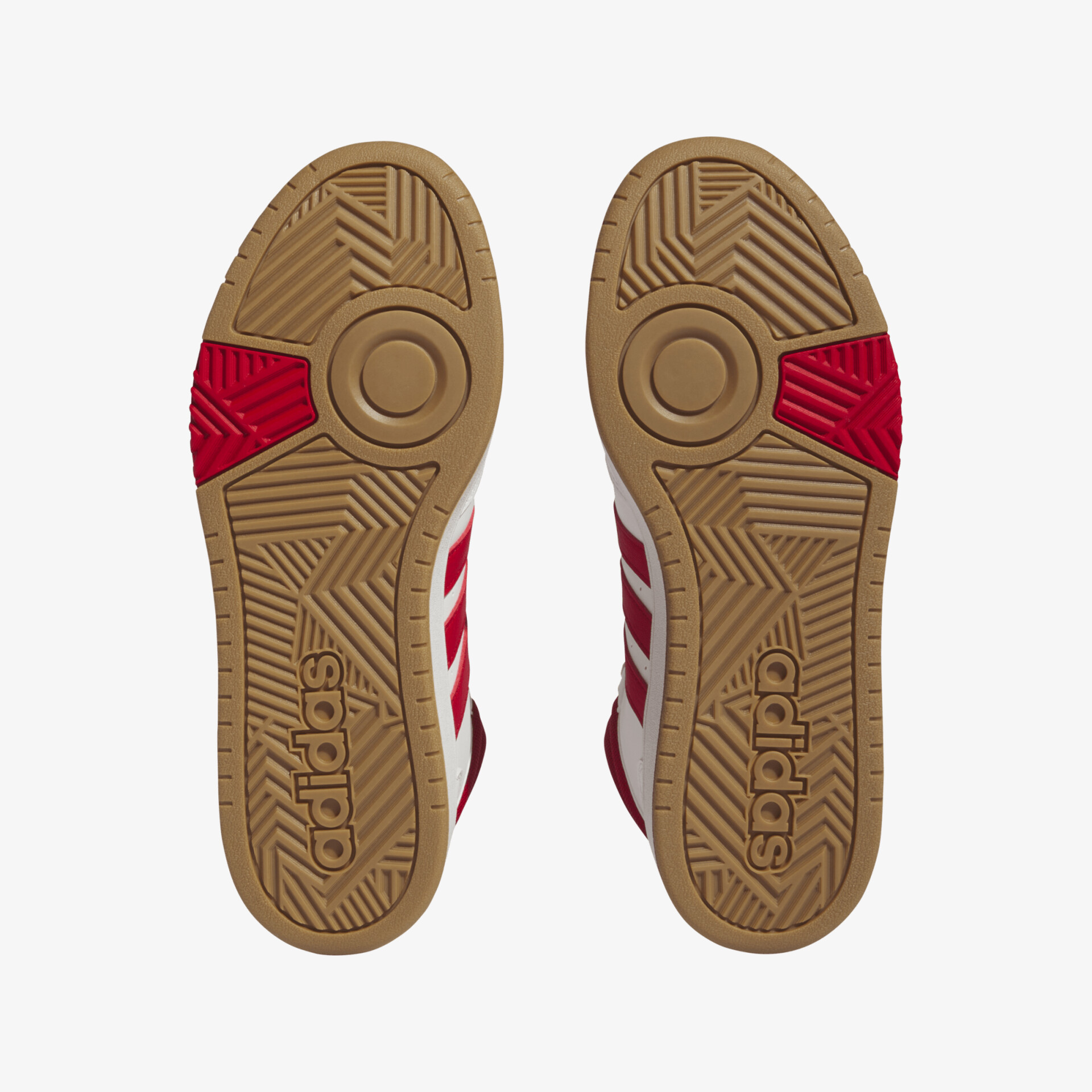 Rutschfeste und strapazierfähige Schuhsohlen mit griffigem Profil für optimalen Halt und Komfort beim Laufen.