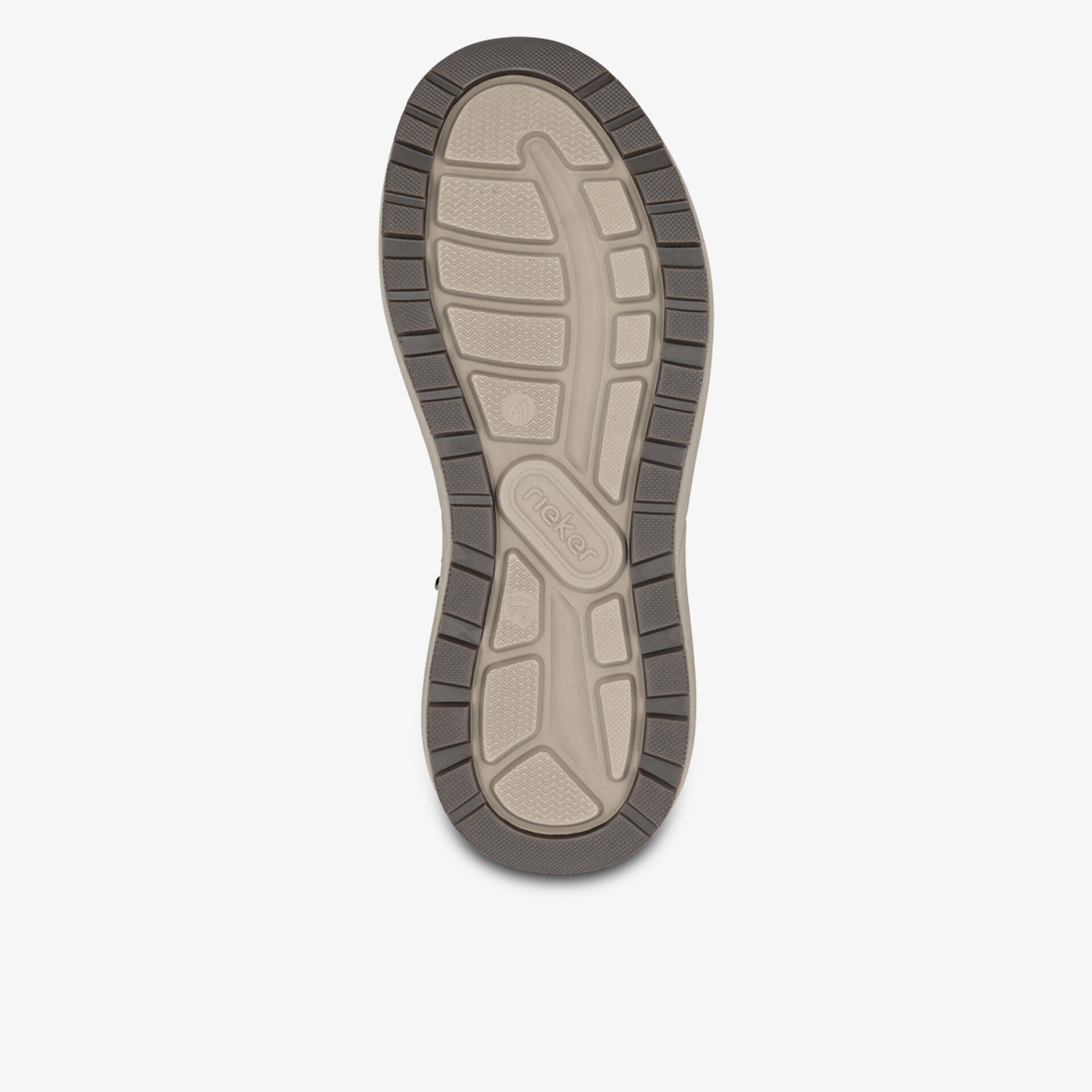 Robuste und strapazierfähige Schuhsohle mit rutschfestem Profil für sicheren Halt und Komfort