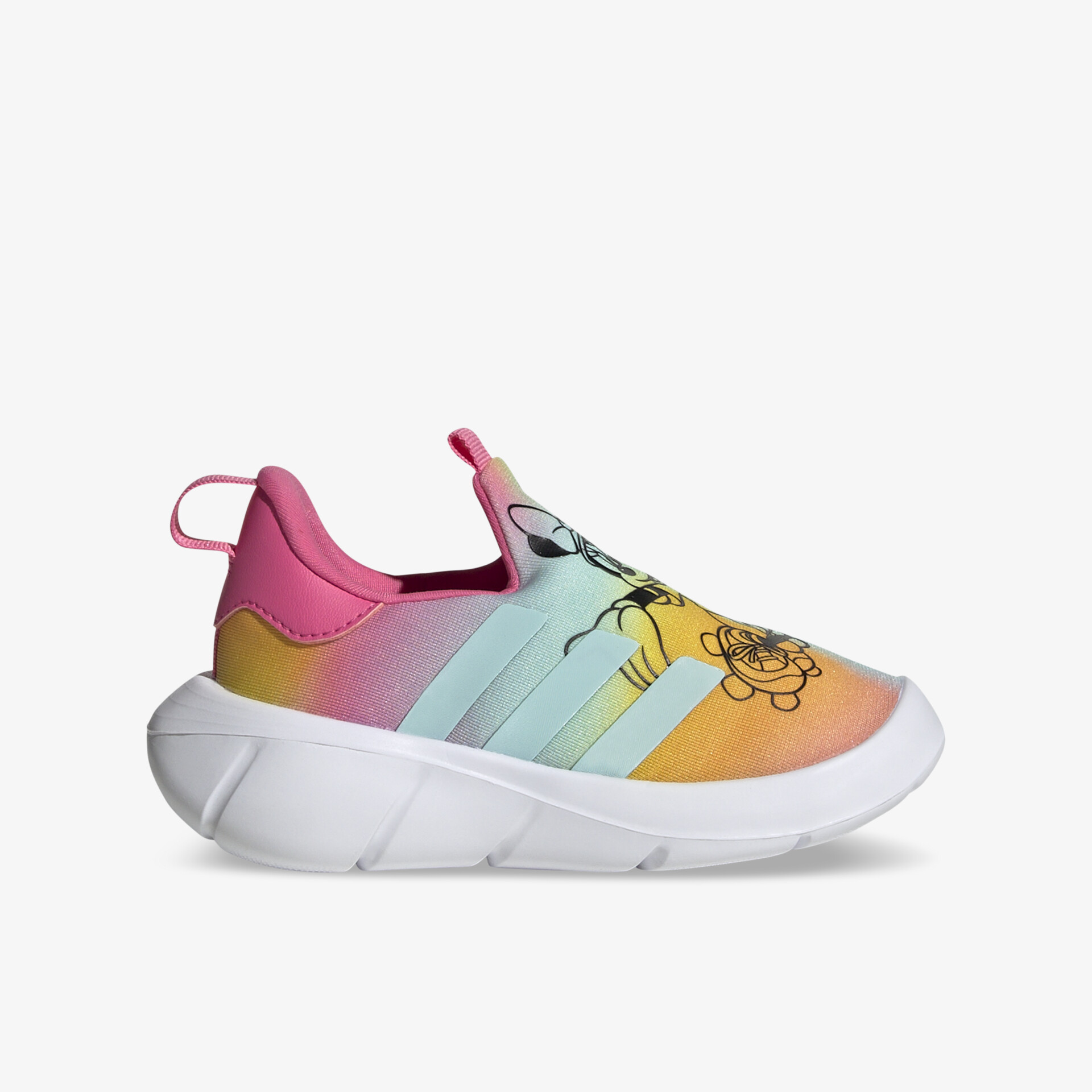 Bunter Sneaker mit trendigem Design, seitlicher Blick, ideal für Freizeitaktivitäten und täglichen Komfort.