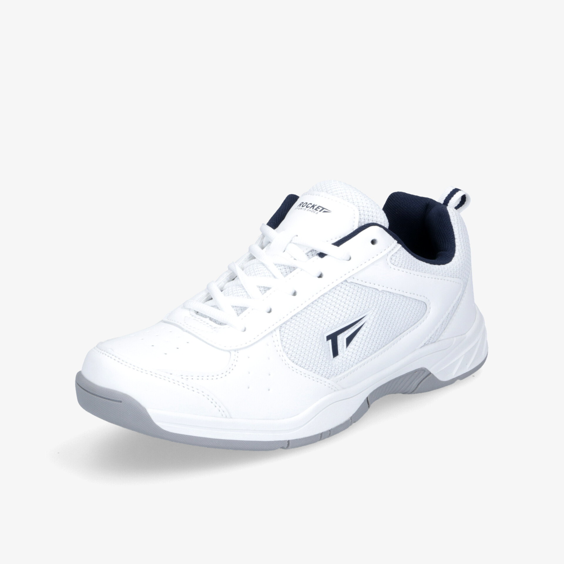 Moderner weißer Sneaker mit hohem Komfort und sportlichem Design. Vielseitig einsetzbar für jeden Anlass.