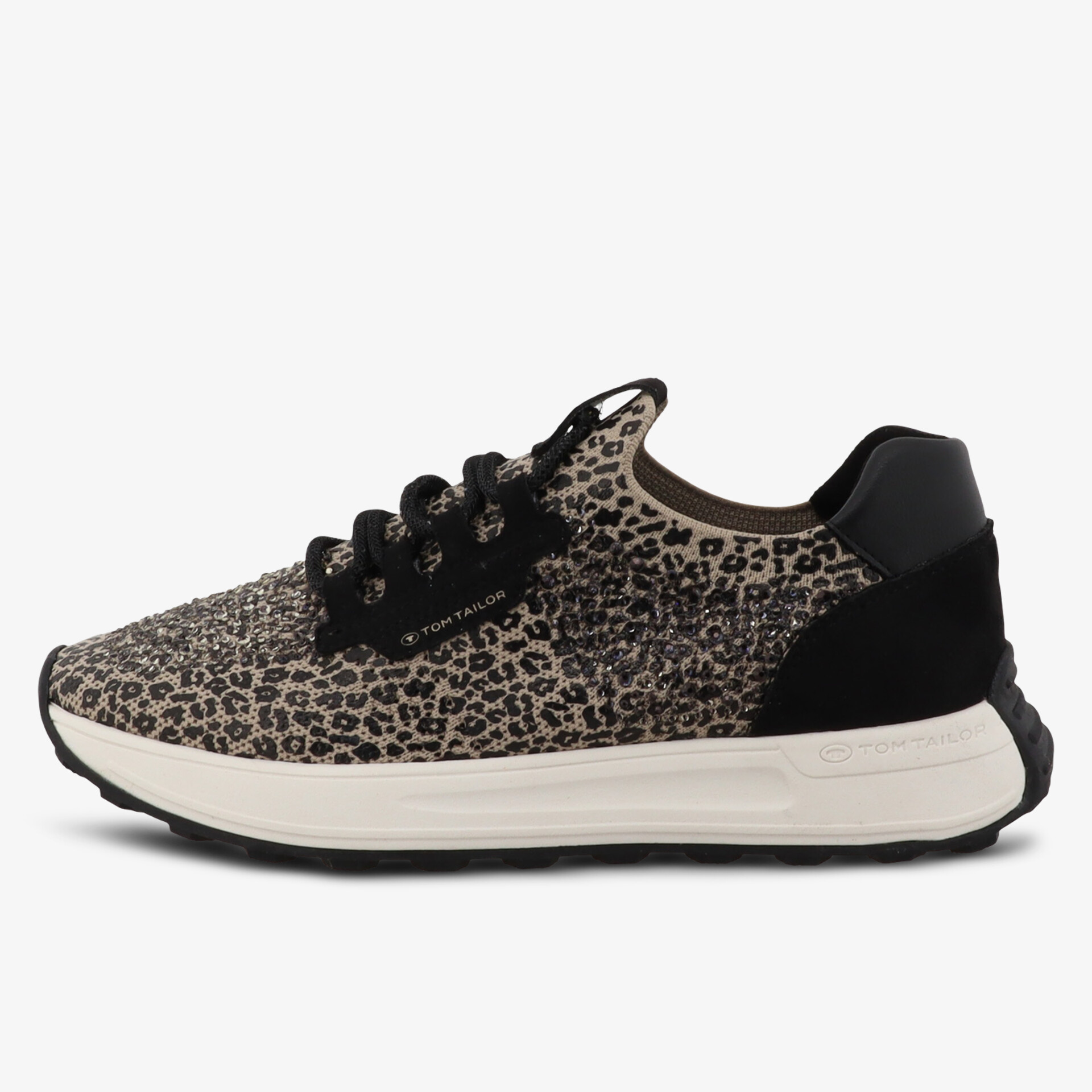 Leichter Sneaker mit animal Print, komfortable Passform und moderner, atmungsaktiver Oberfläche seitlich sichtbar