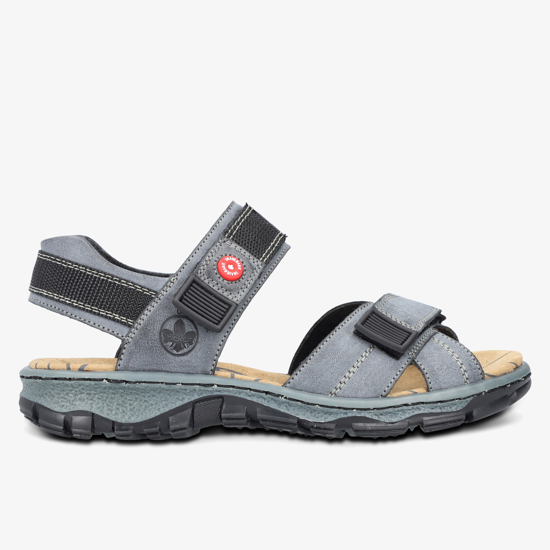 Bequeme und verstellbare Sandale mit rutschfester Sohle und flexiblem Laufkomfort für vielseitigen Einsatz