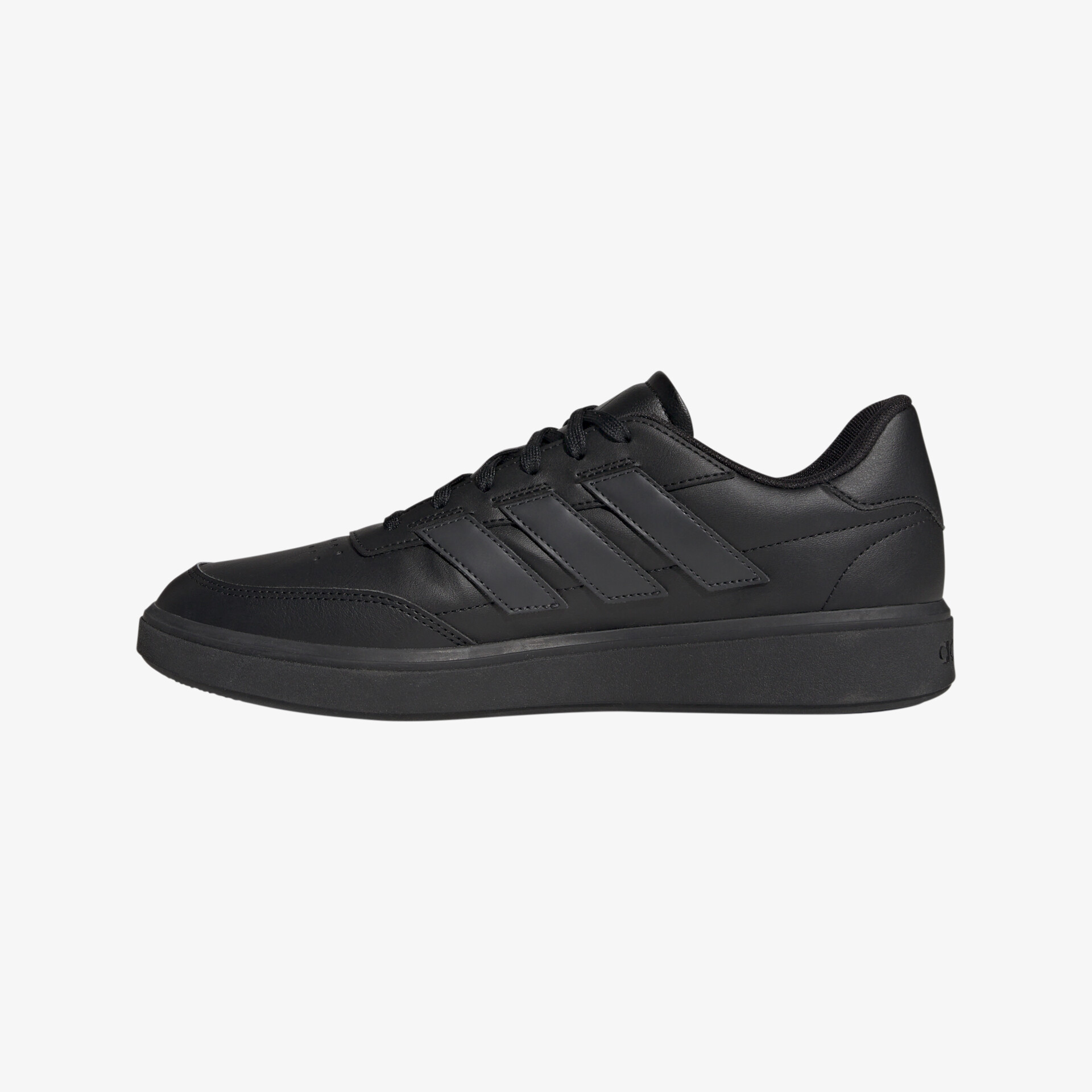 Schwarzer Sneaker mit schlichtem Design und dezenten Details, ideal für Freizeit und Alltag bei höchstem Komfort.