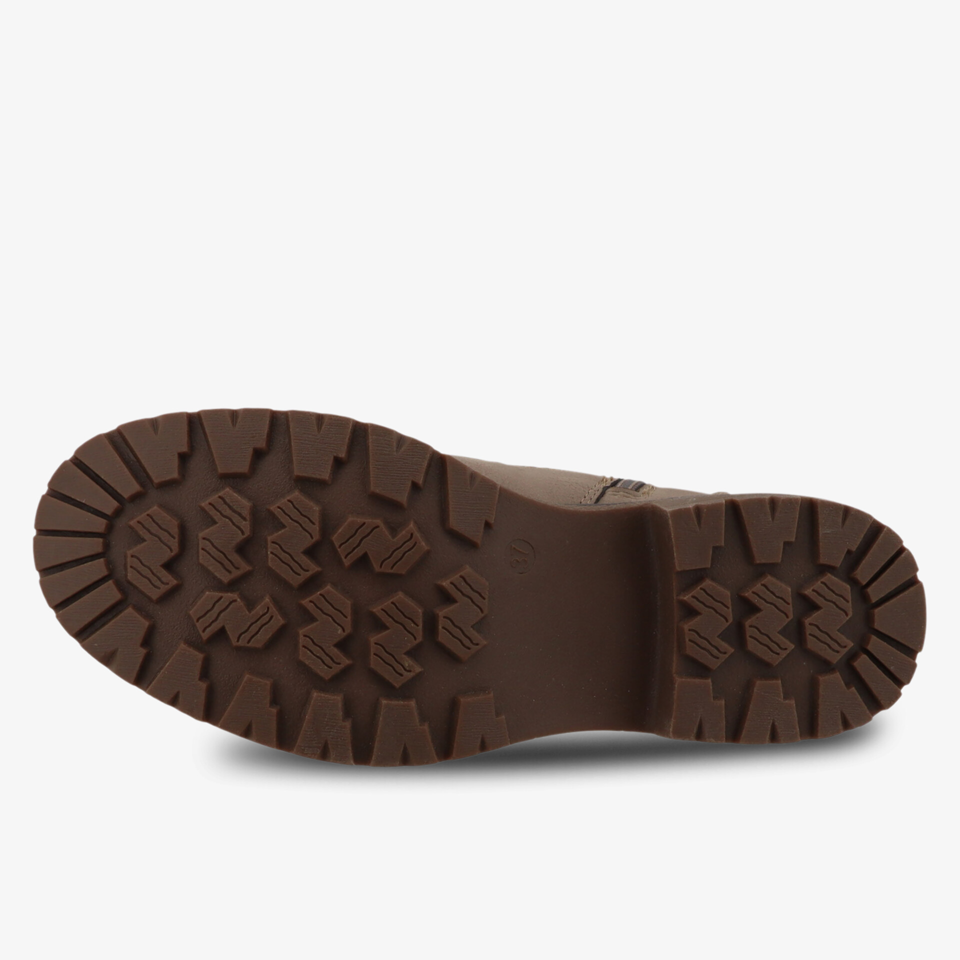 Robuste Schuhsohle mit rutschfestem Profil für maximale Trittsicherheit und Langlebigkeit