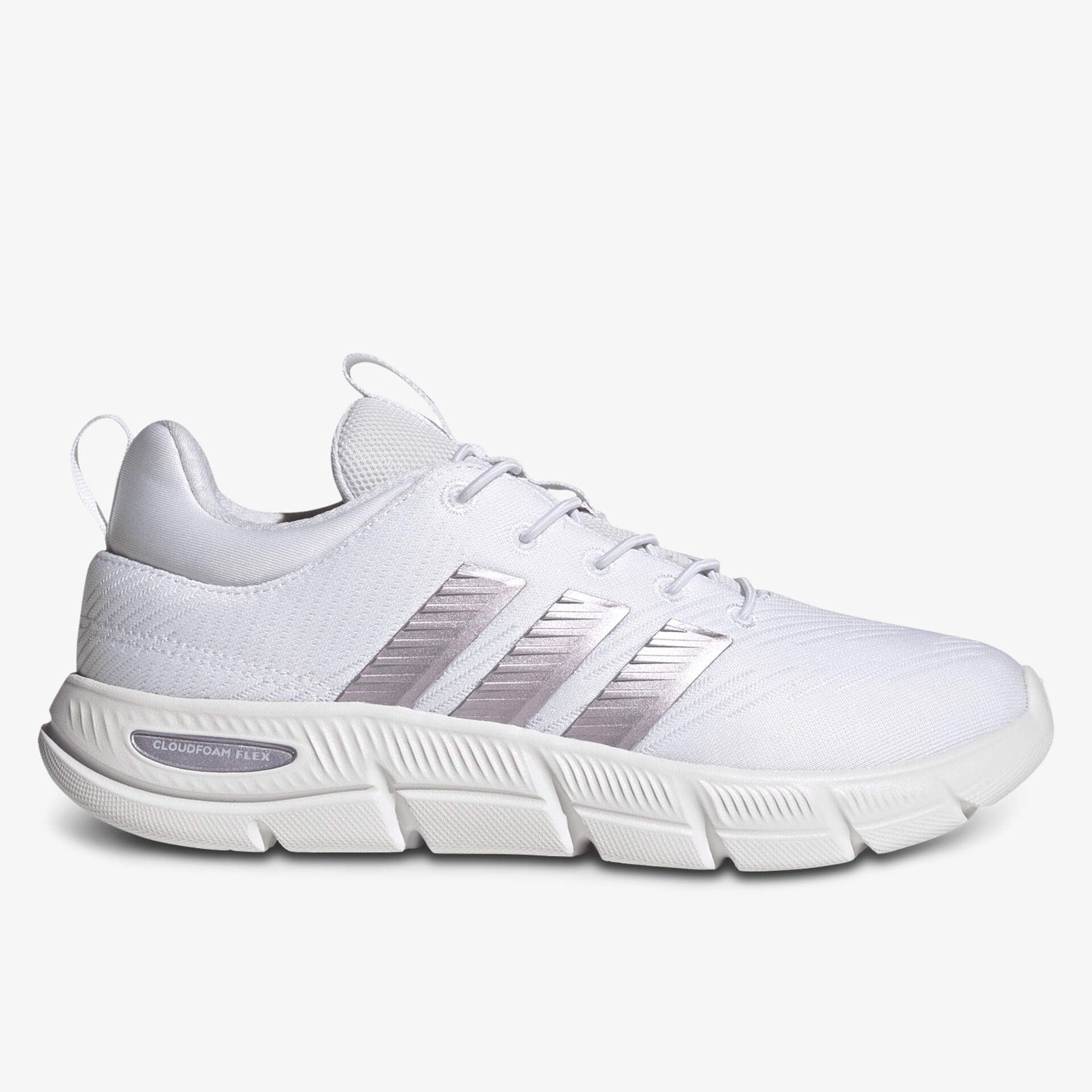 Moderner leichter Sneaker mit atmungsaktivem Material und flexibler Sohle in klarer Seitenansicht