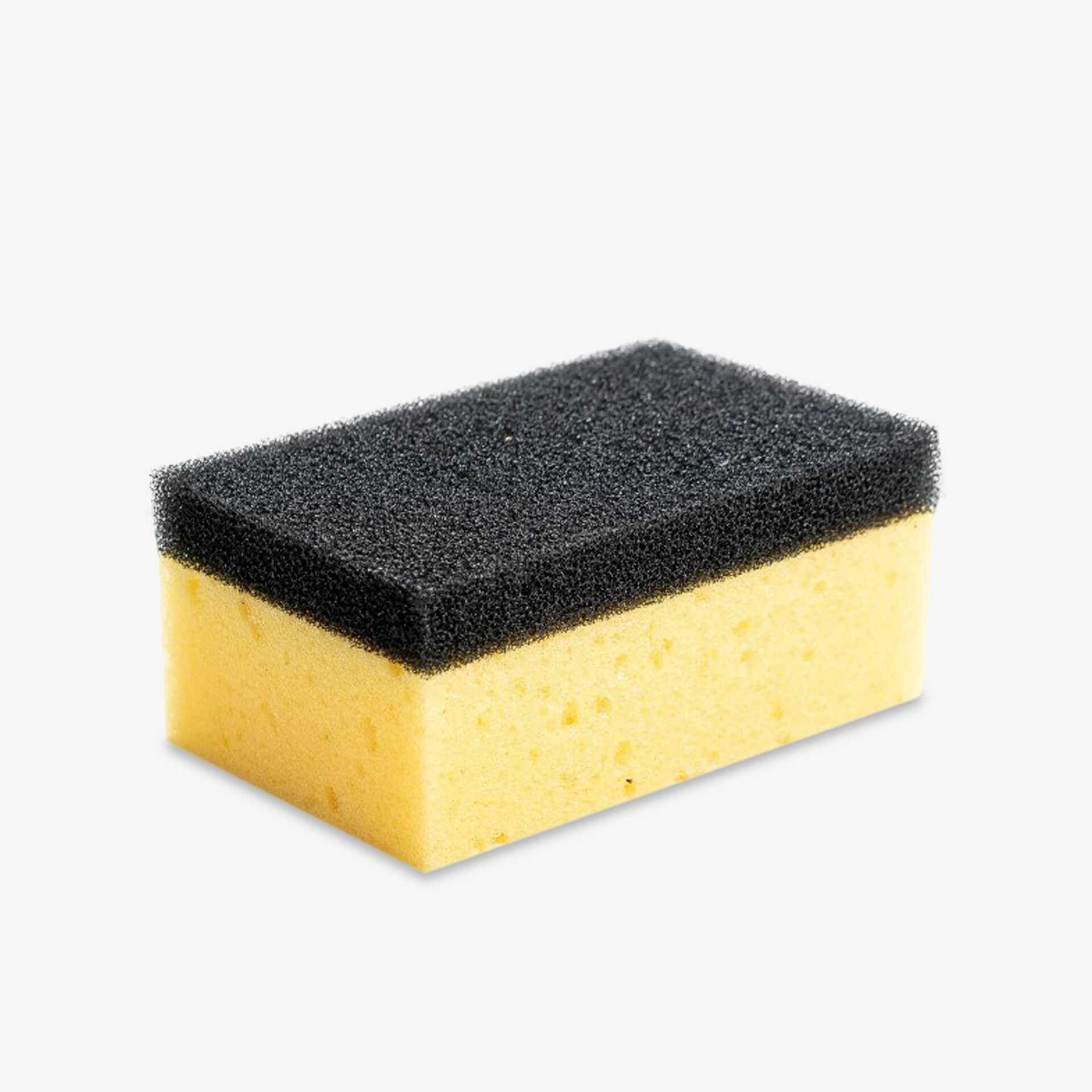 Effektiver Schwamm mit starker Scheuerseite für mühelose Reinigung vieler Oberflächen.
