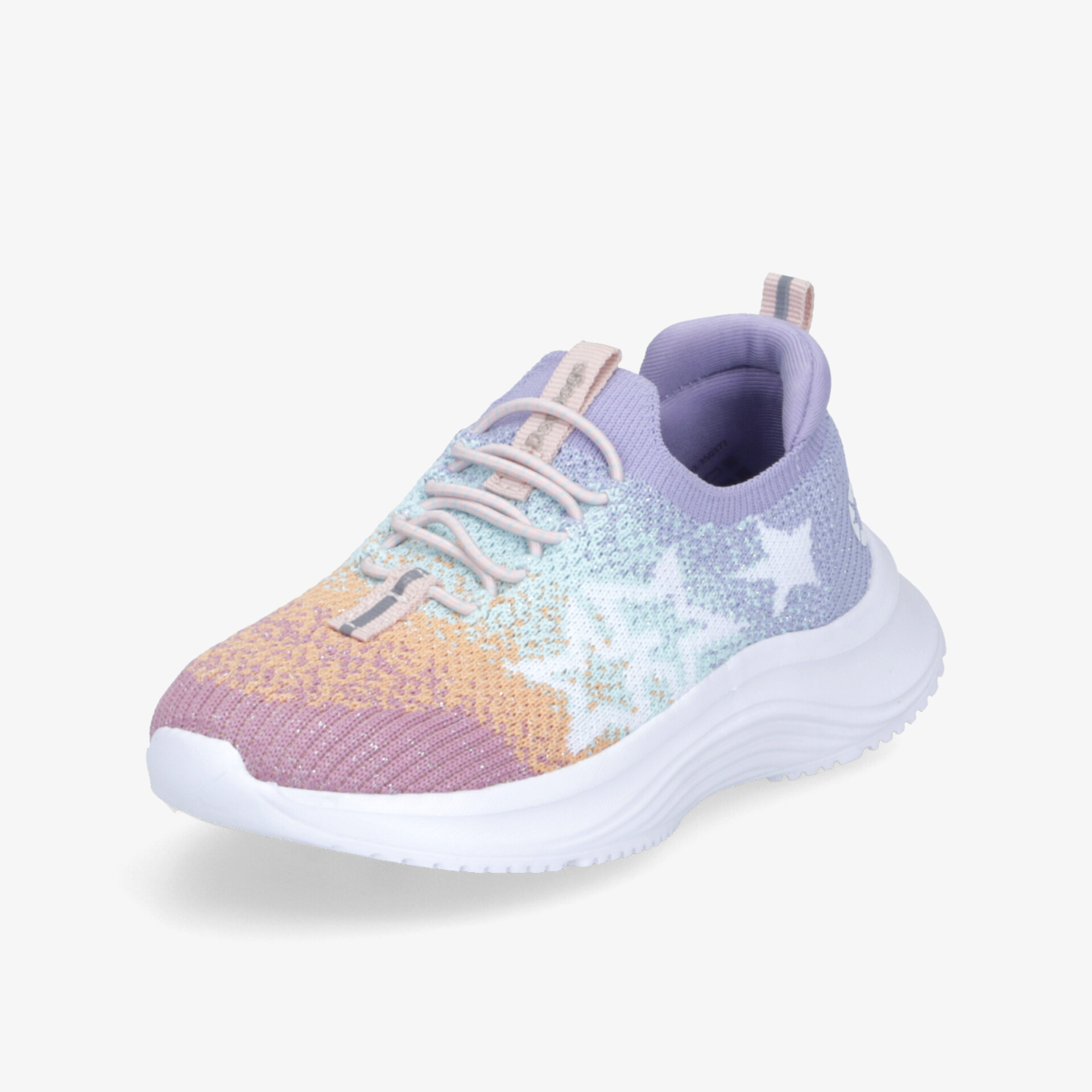 Moderner leichter Sneaker mit atmungsaktivem Mesh, flexibler Sohle und bunten Farbverläufen für hohen Tragekomfort