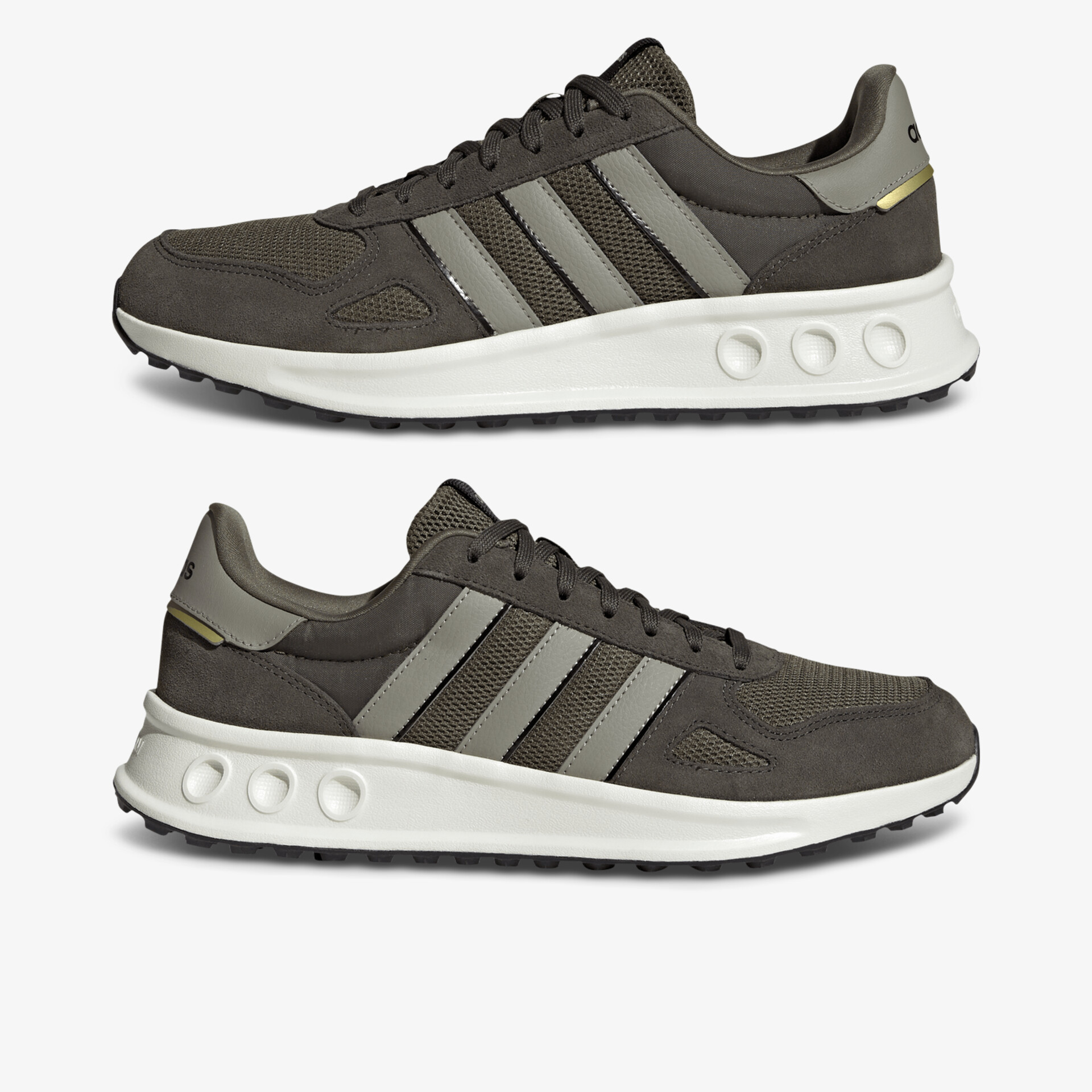 Bequeme und stylische Sneaker in dunklem Design mit gedämpfter, leichter Sohle für sportlichen Komfort