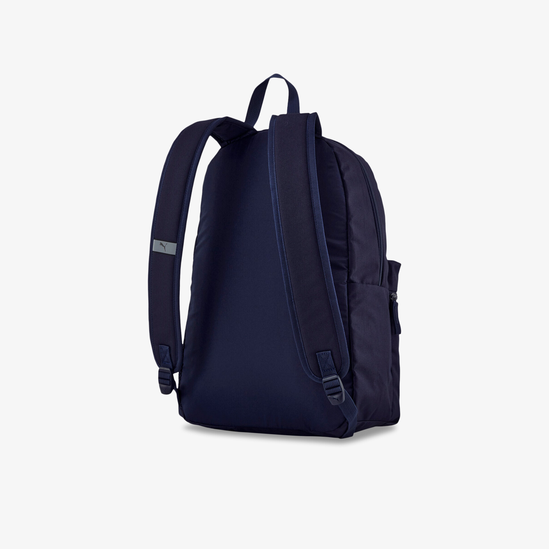 Eleganter navy Rucksack mit verstellbaren Trägern und geräumigem Innenfach, ideal für täglichen Gebrauch.