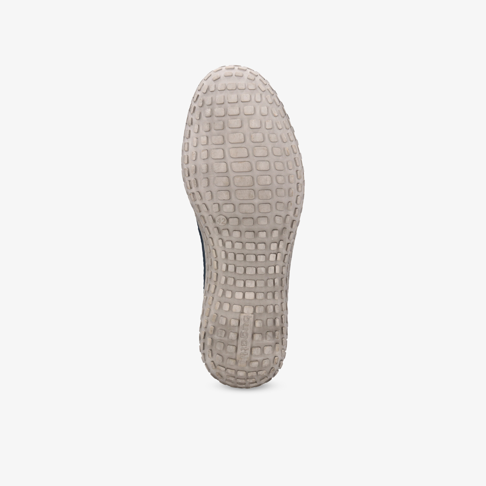 Rutschfeste graue Sohle mit robustem, flexiblem Profil für optimalen Halt und hohen Tragekomfort