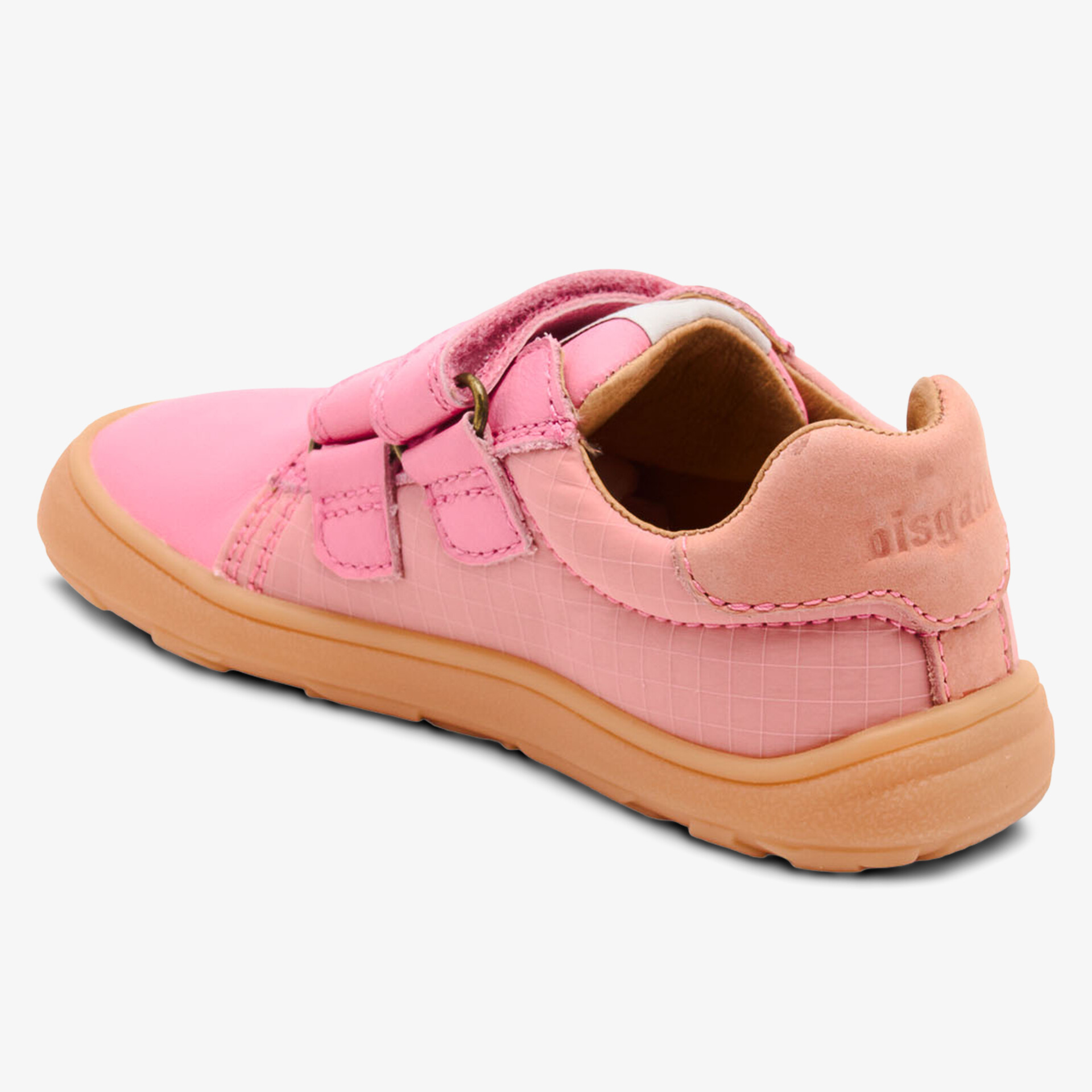 Bequemer rosa Schuh mit rutschfester Sohle und gepolstertem Innenfutter, ideal für Sport und Freizeit.