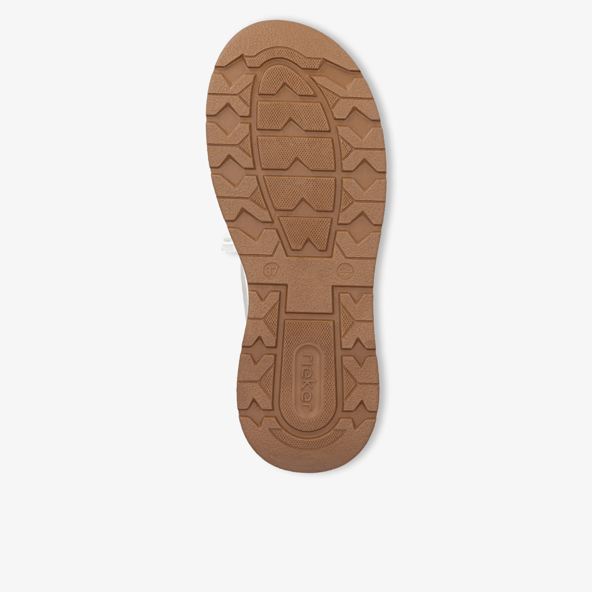 Robuste rutschfeste Schuhsohle mit markantem Profil für sicheren Halt und lange Lebensdauer