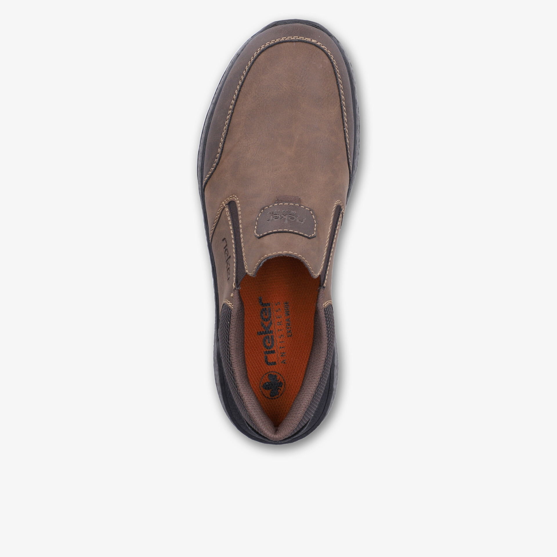 Eleganter brauner Slipper aus hochwertigem Leder in klassischem Stil mit bequemer Passform