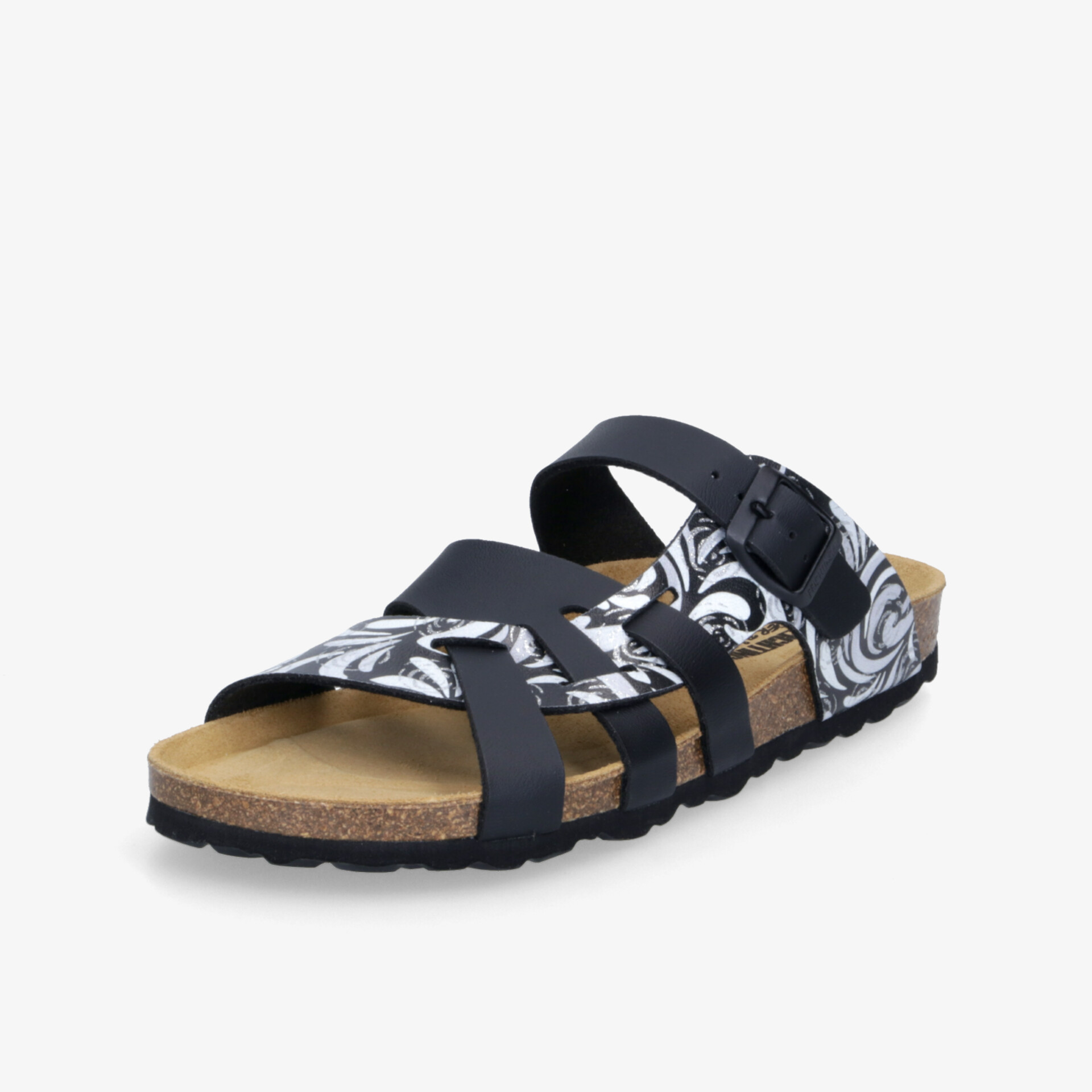 Bequeme Sandale mit verstellbaren Schnallen und ergonomischem Fußbett für optimalen Tragekomfort
