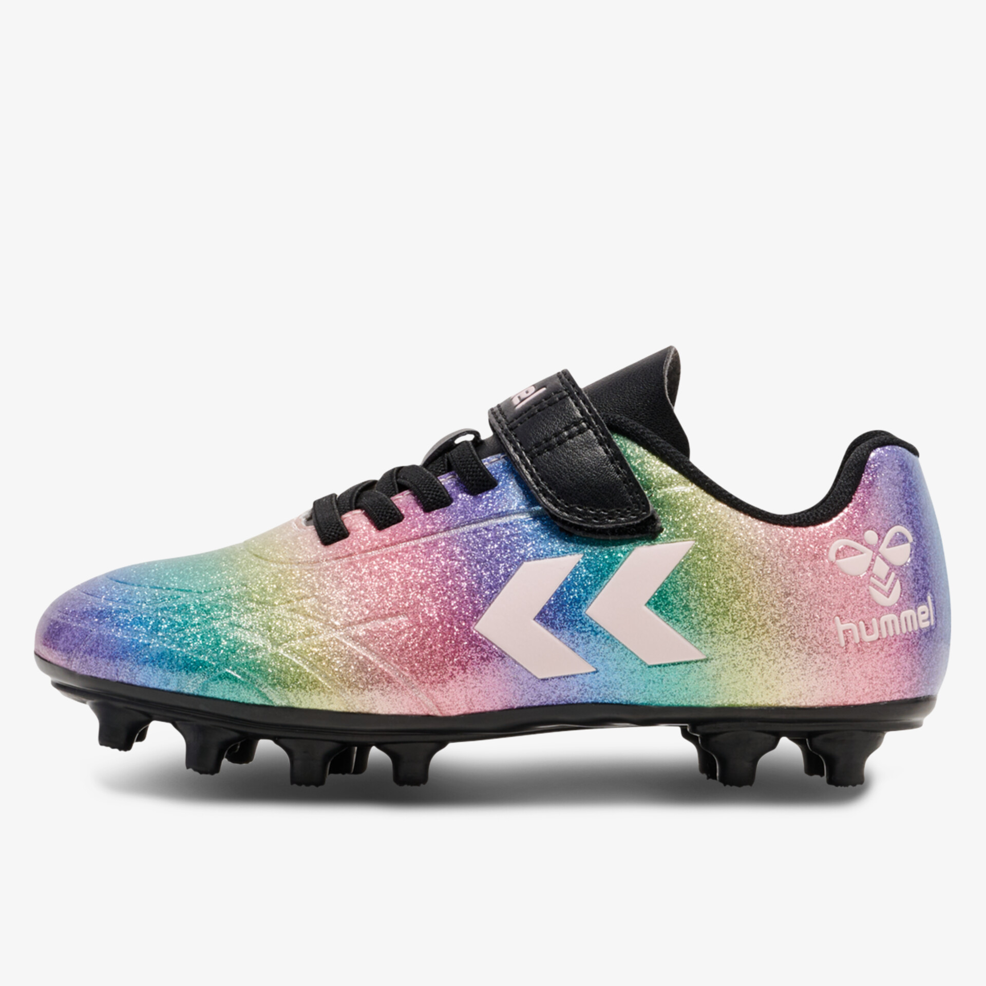 Bunter Sportschuh mit Klettverschluss und rutschfester Sohle für optimalen Halt und Komfort