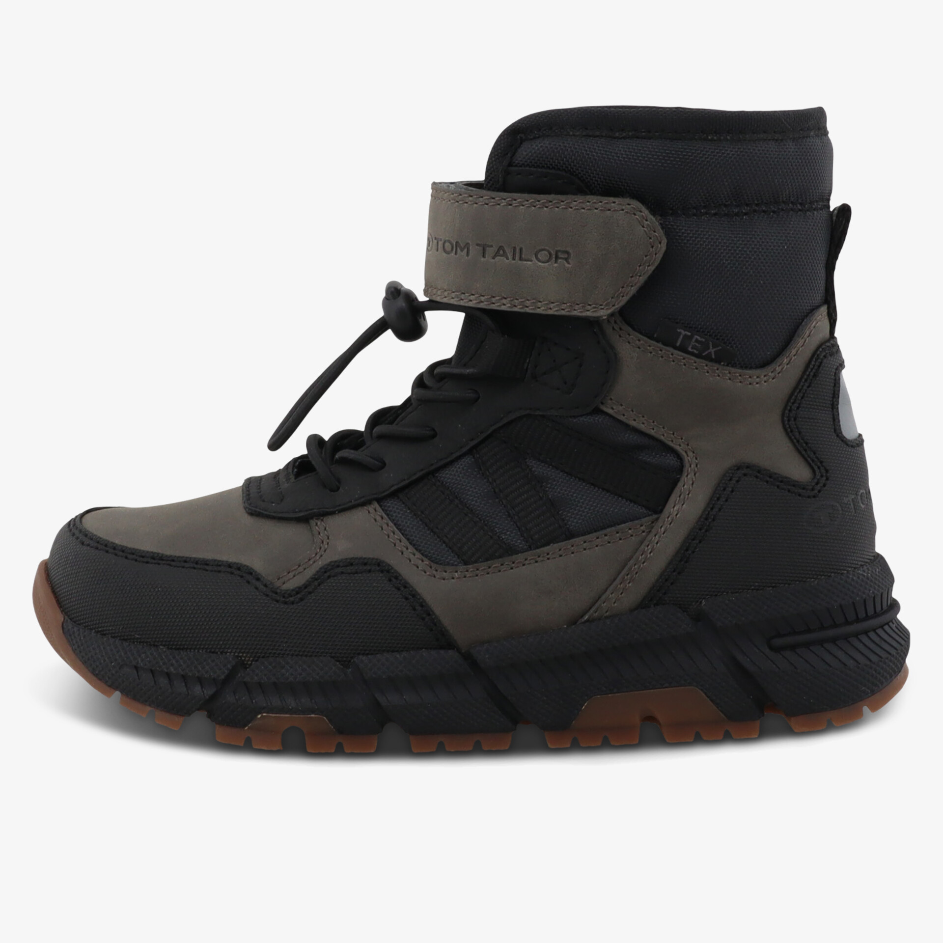 Robuster Sportschuh mit hohem Schaft und Schnürung für Outdoor und Freizeitaktivitäten