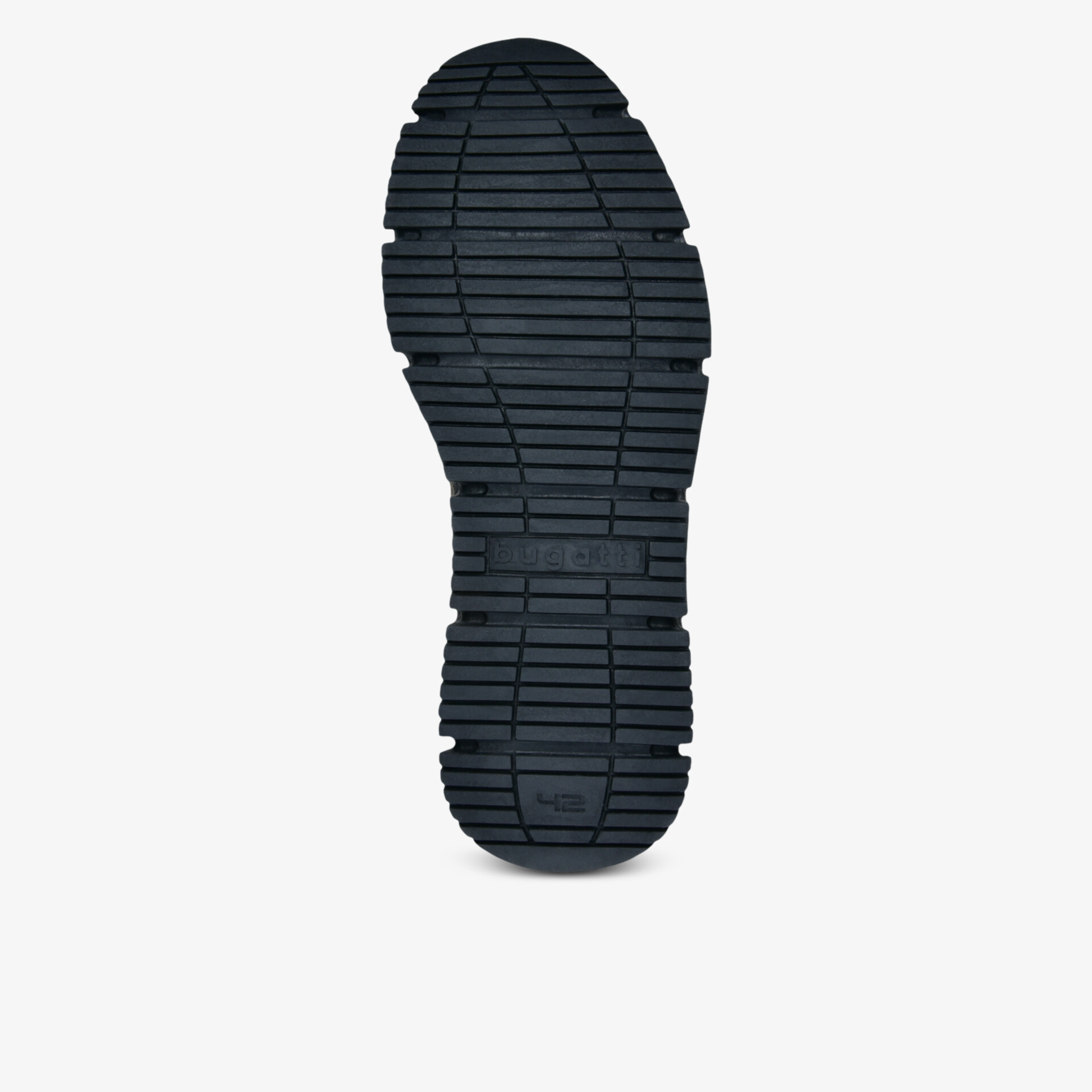 Robuste, stark profilierte und rutschfeste Schuhsohle für optimalen Halt und hohe Strapazierfähigkeit