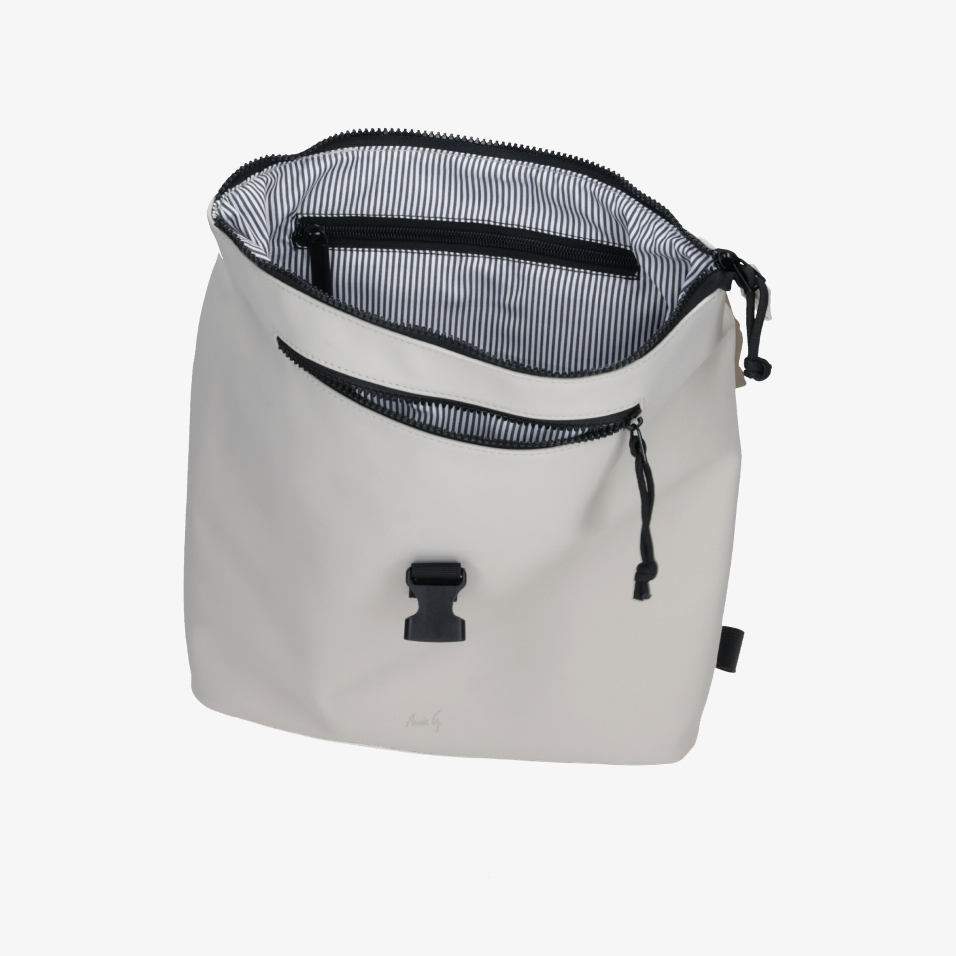 Moderne funktionale Tasche mit geräumigem Innenfach und stabilem Verschluss in dezentem Design