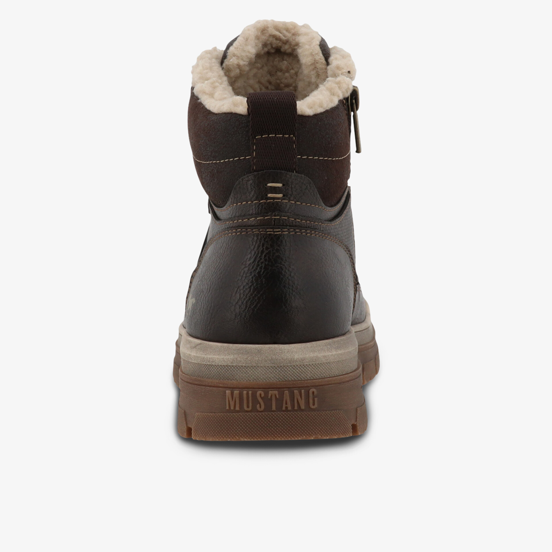 Warmer, robuster Winterstiefel mit hohem Schaft und rutschsicherer Profilsohle, ideal für kalte Tage