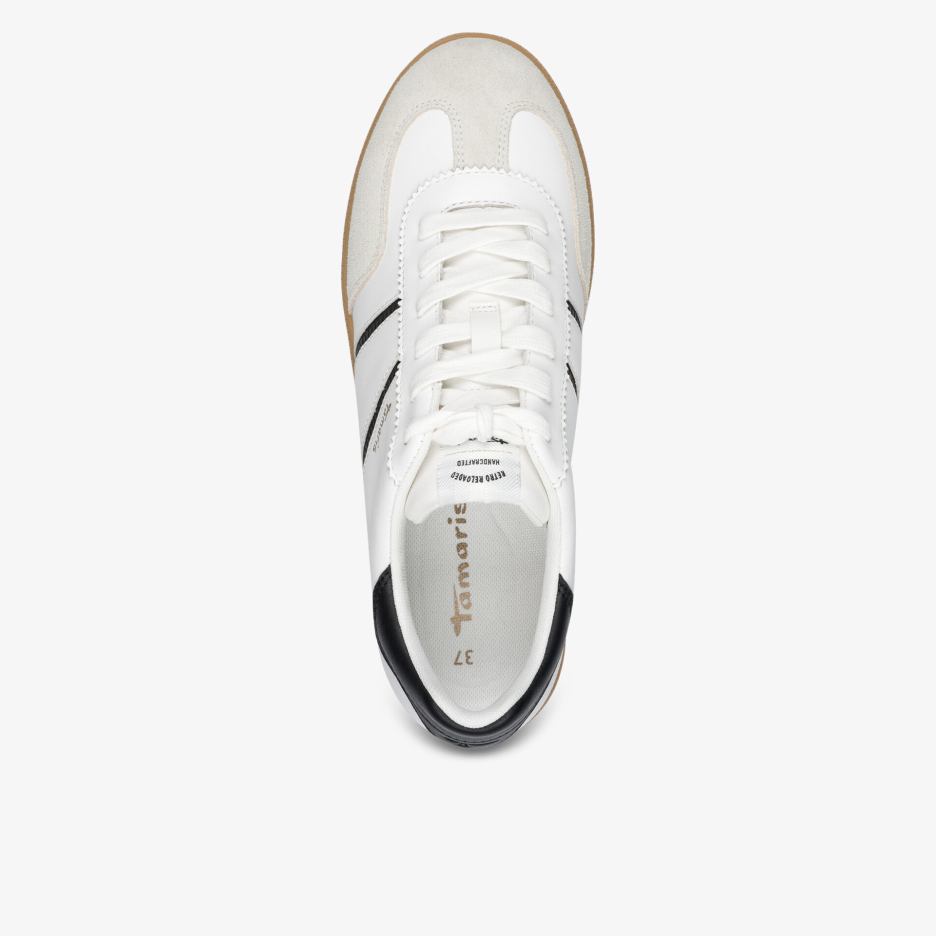 Weißer Sneaker mit klaren Linien und sportlichem Design, bequeme Passform für den Alltag