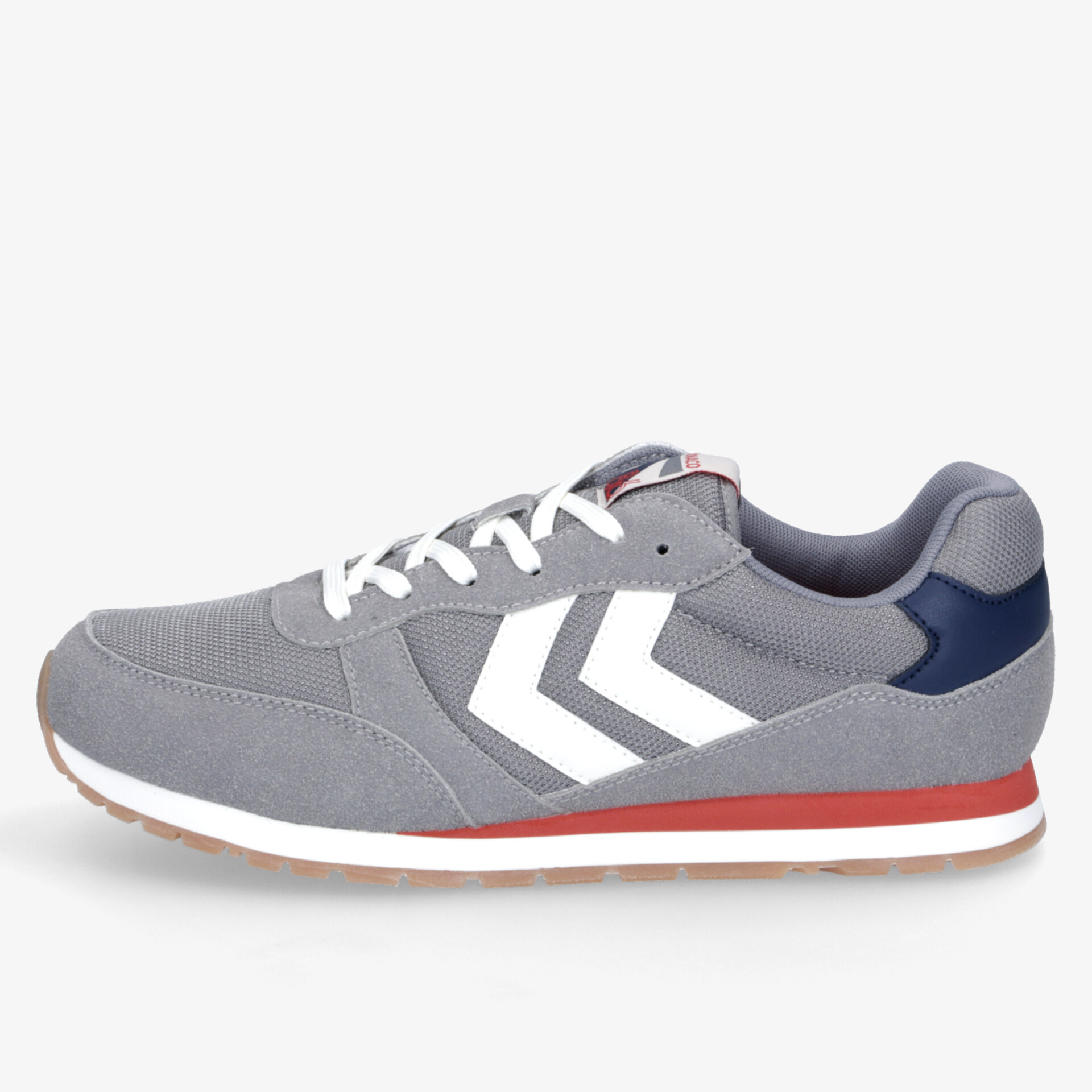 Leichter, bequemer Sneaker mit atmungsaktivem Material und rutschfester Sohle in moderner Seitenansicht