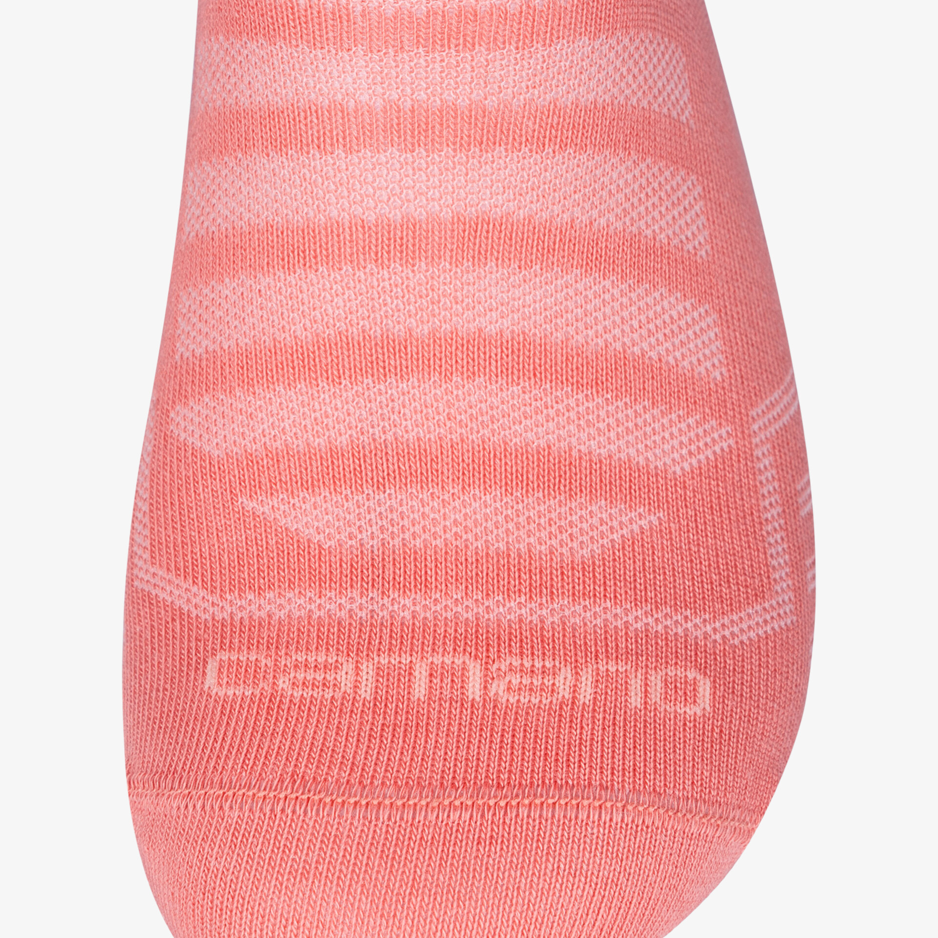 Detailaufnahme eines feinen, eng anliegenden Sockens mit angenehmem Tragekomfort