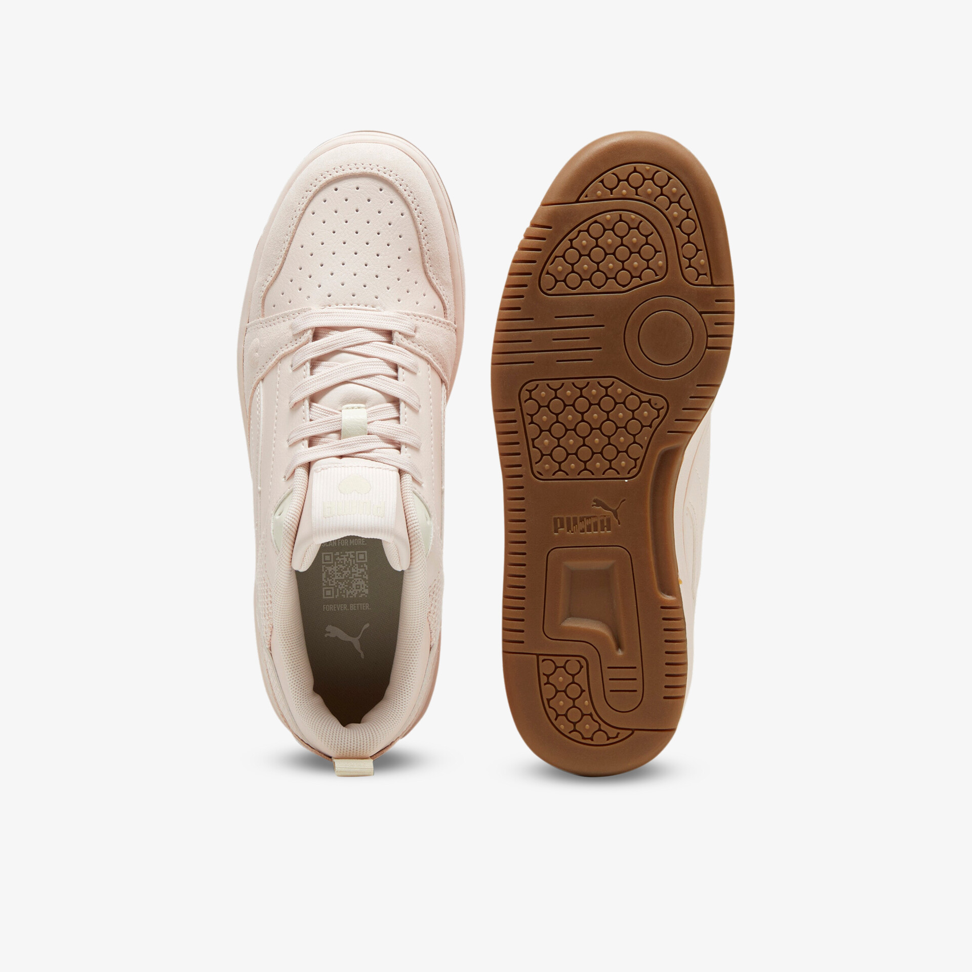 Leichter Sportschuh in hellen Farben mit atmungsaktivem Material und rutschfester Sohle, bequem und flexibel