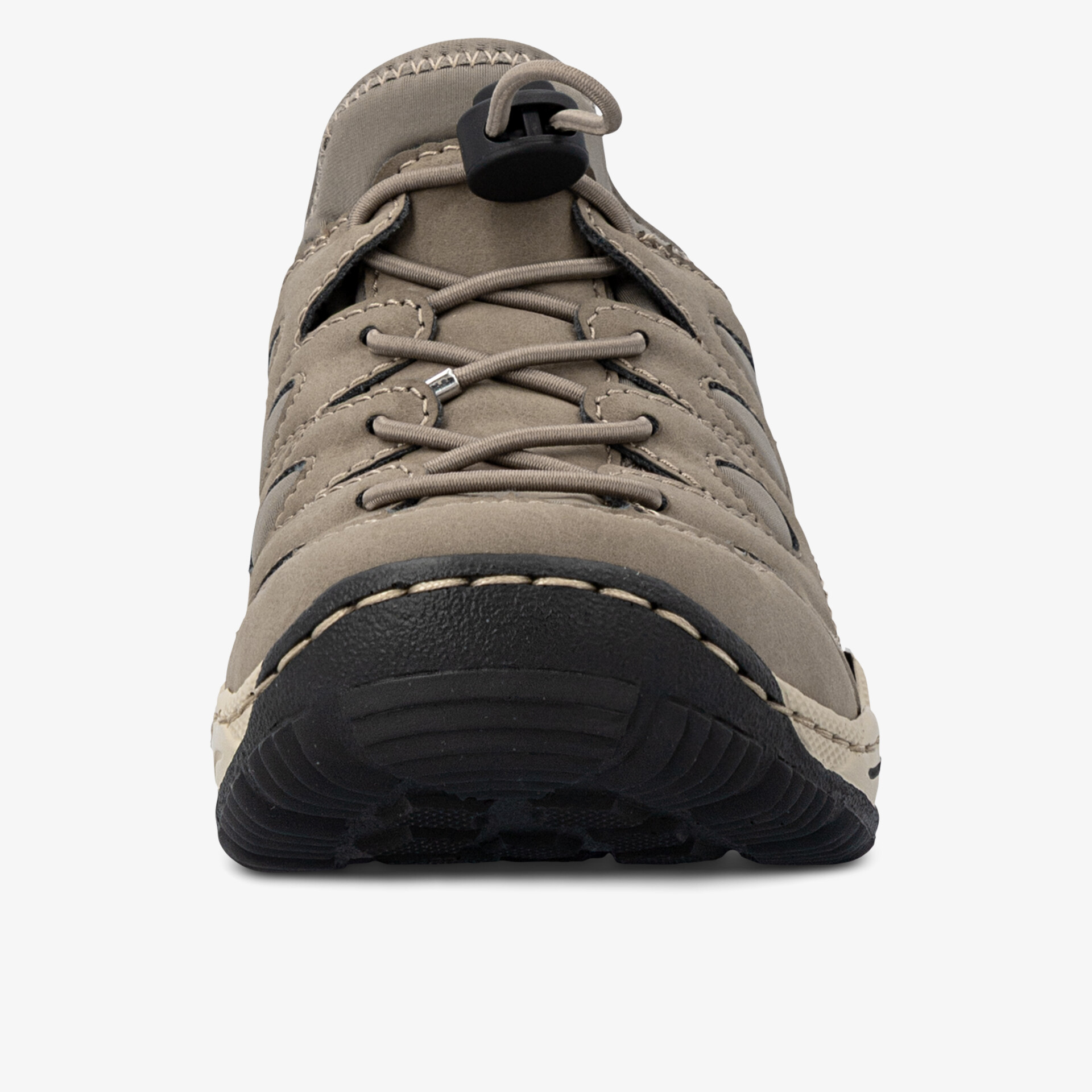 Bequemer und robuster Schuh mit rutschfester Sohle, ideal für den Alltag geeignet.