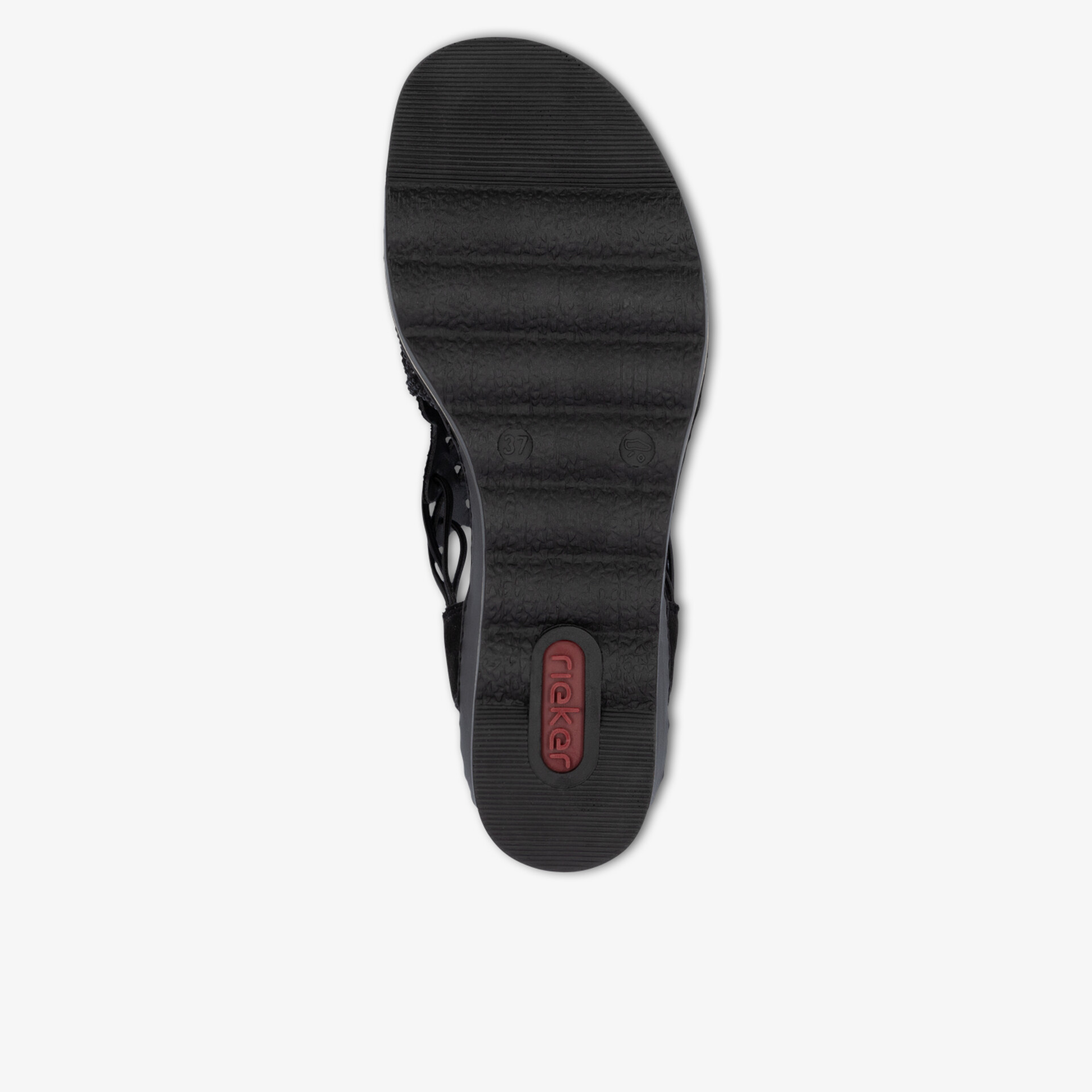 Robuste und profilierte Schuhsohle für optimalen Halt und langlebigen Tragekomfort